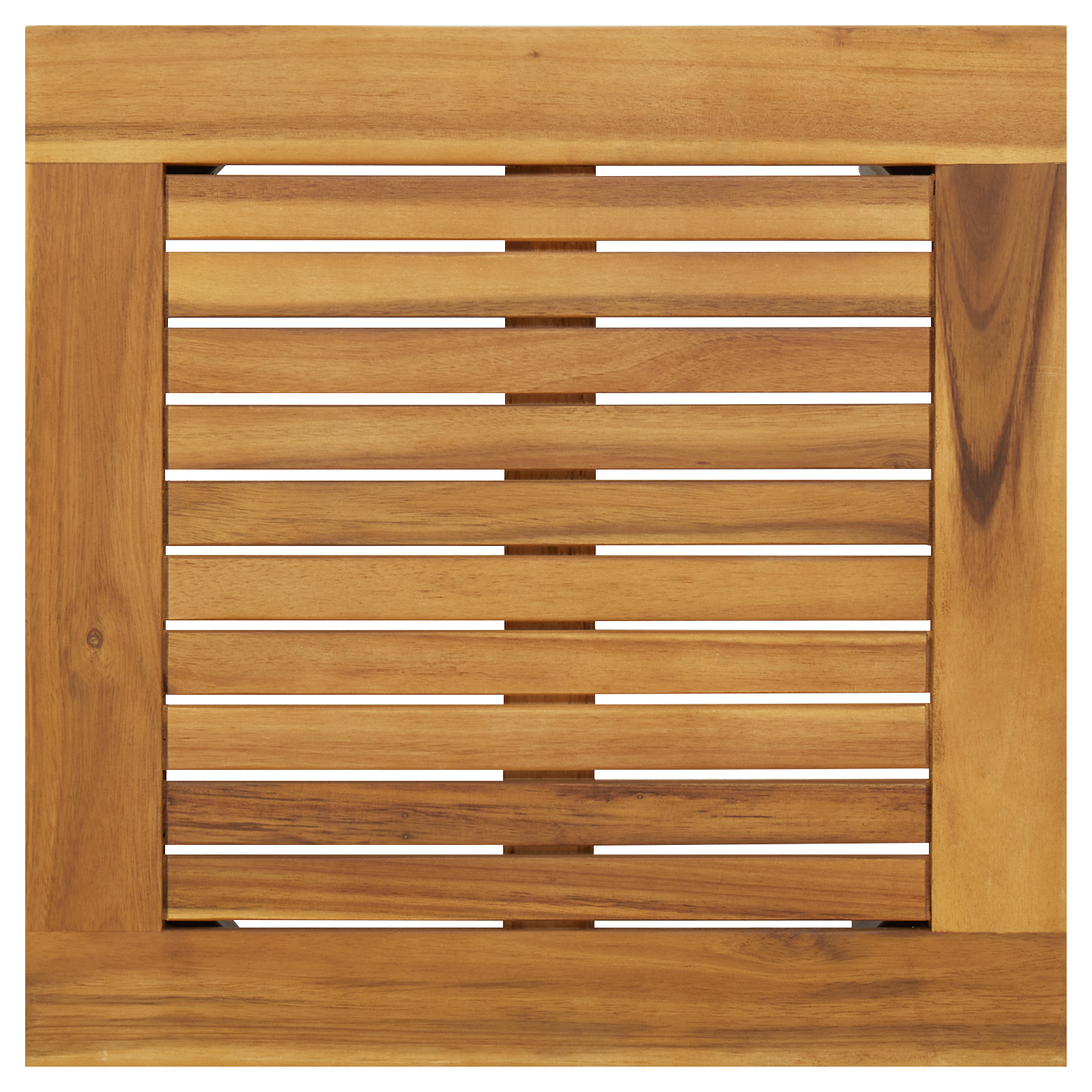 Garden Side Table 45x45x38 cm Solid Acacia Wood - Image 8