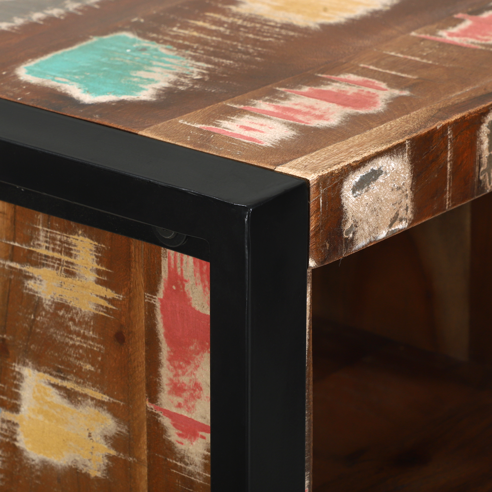 Bathroom Wall Cabinet 40x30x90 cm Solid Wood Reclaimed - Image 9