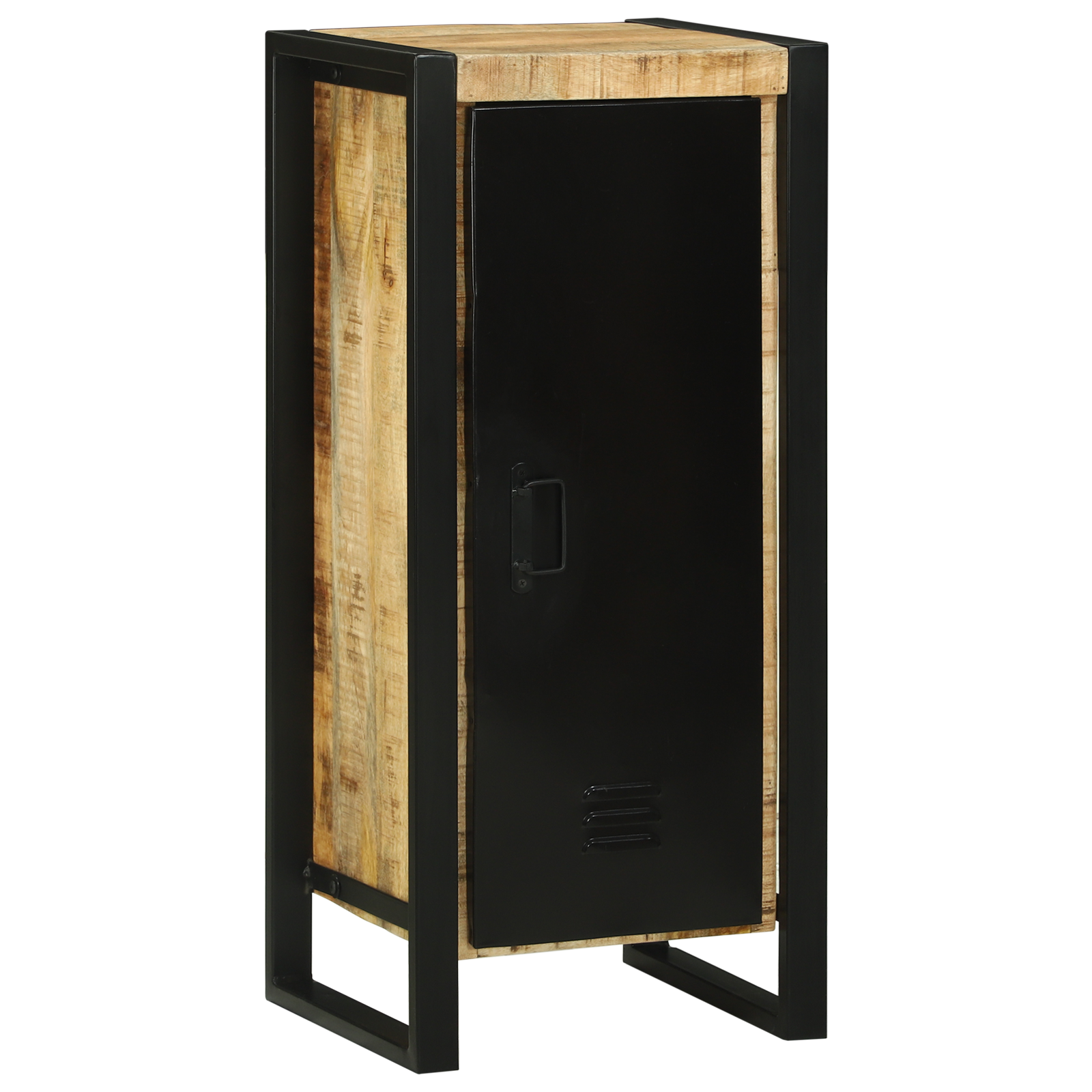 Bathroom Wall Cabinet 40x35x90 cm Solid Rough Wood Mango - Image 2