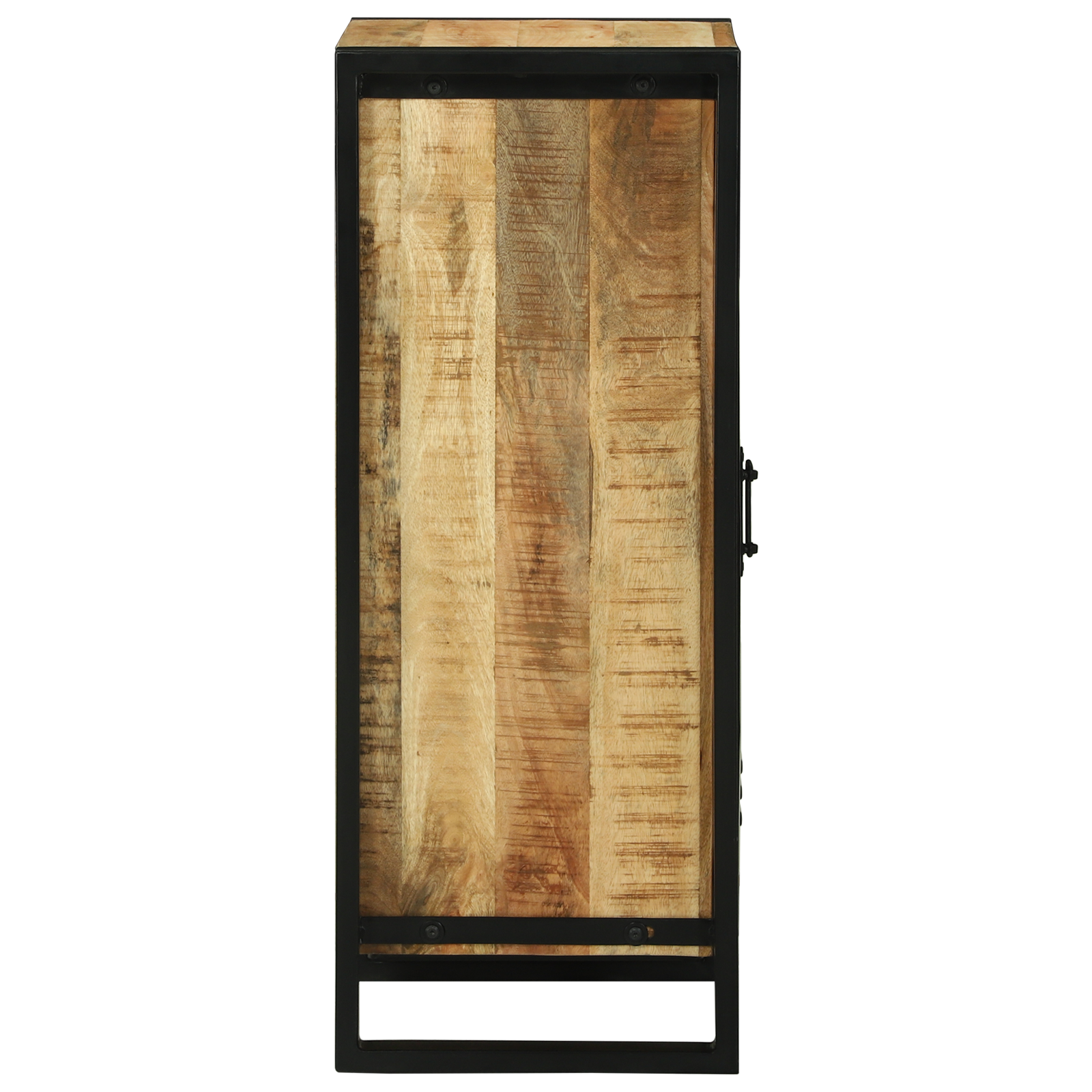 Bathroom Wall Cabinet 40x35x90 cm Solid Rough Wood Mango - Image 6