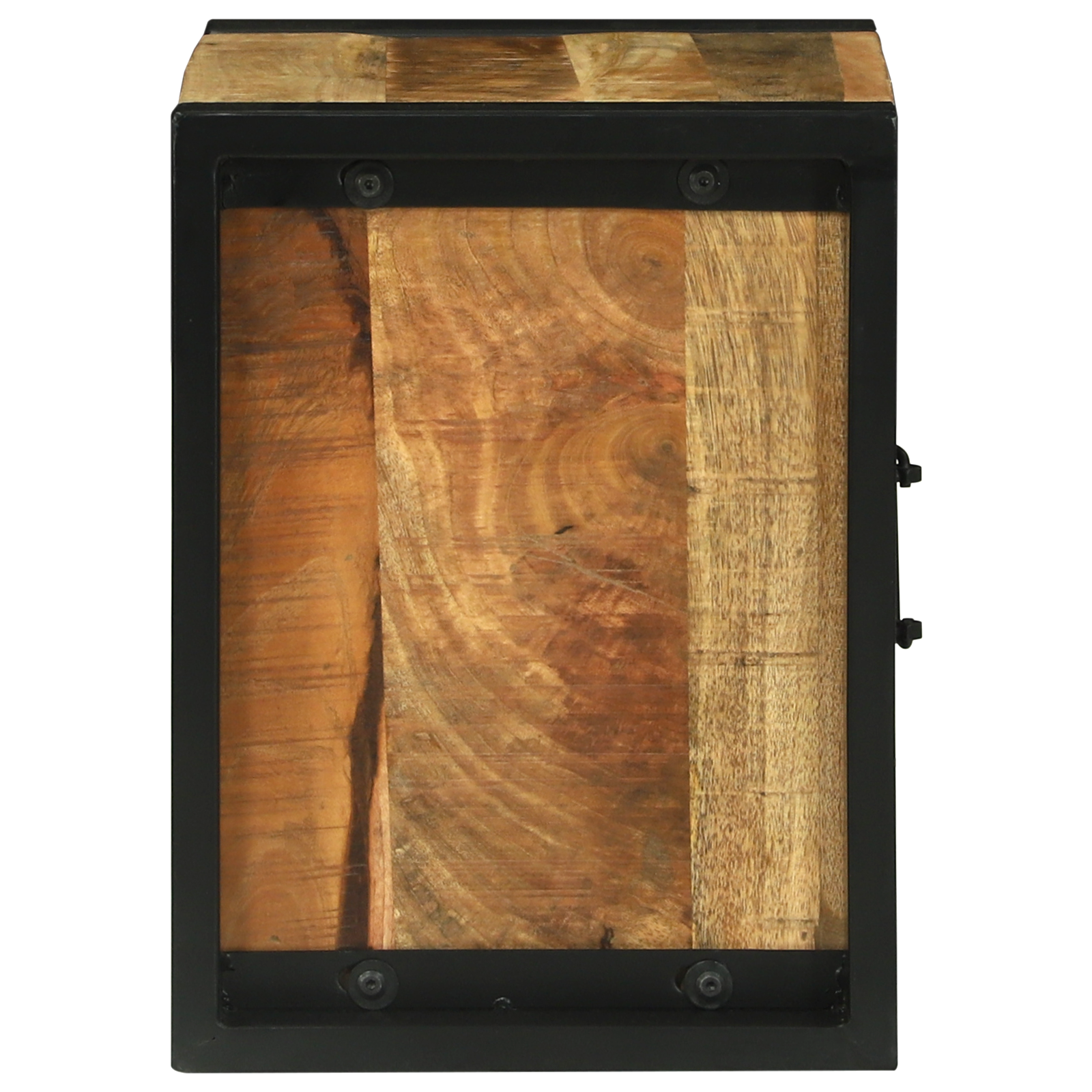 Bathroom Wall Cabinet 40x30x40 cm Solid Wood Rough Mango - Image 6