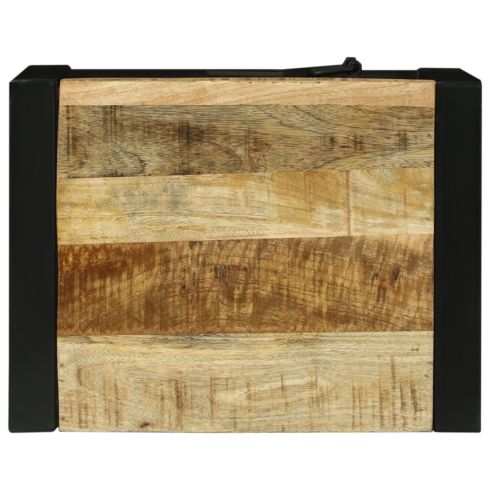 Bathroom Wall Cabinet 40x30x40 cm Solid Wood Rough Mango - Image 8