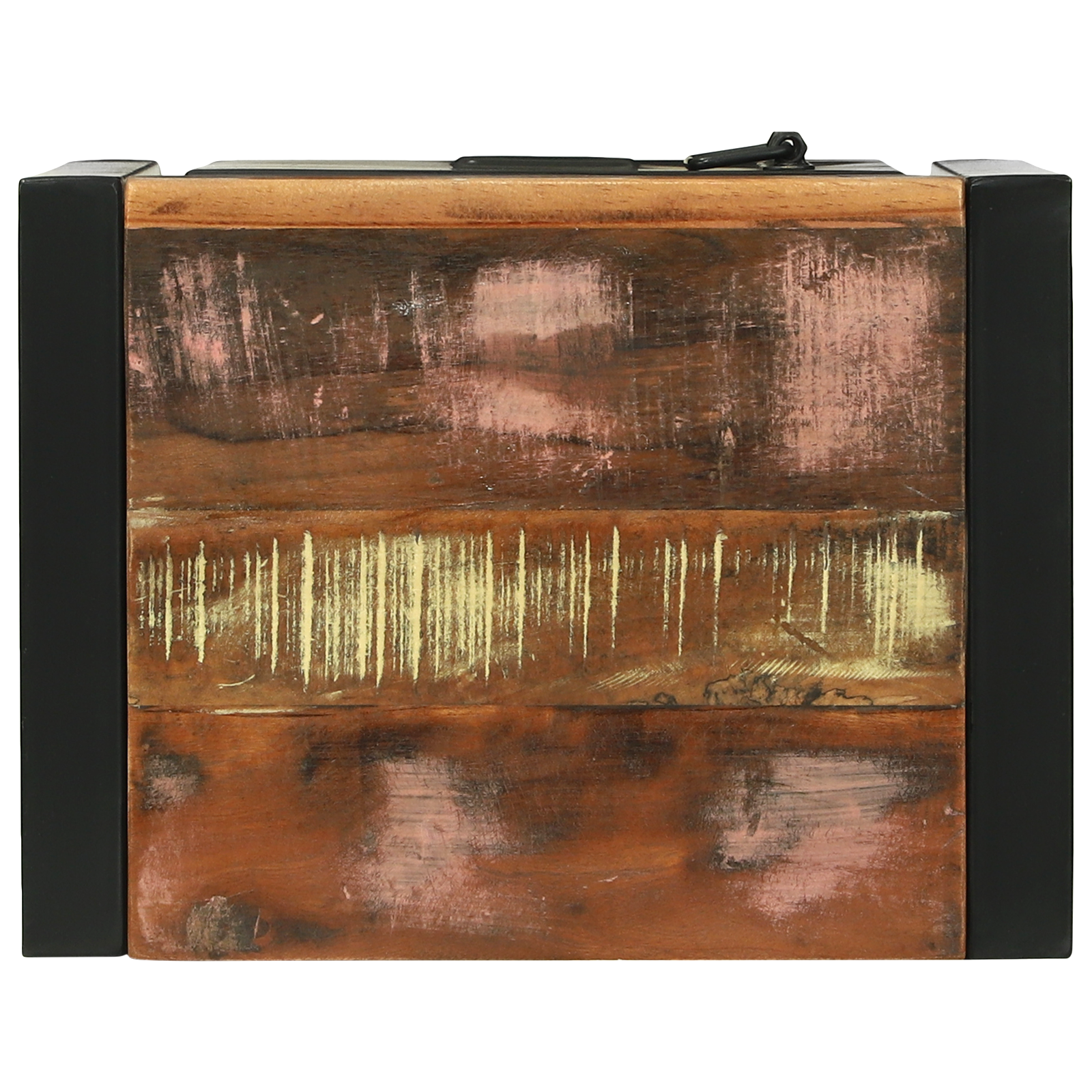 Bathroom Wall Cabinet Multicolour Reclaimed wood Medium Storage - Image 8