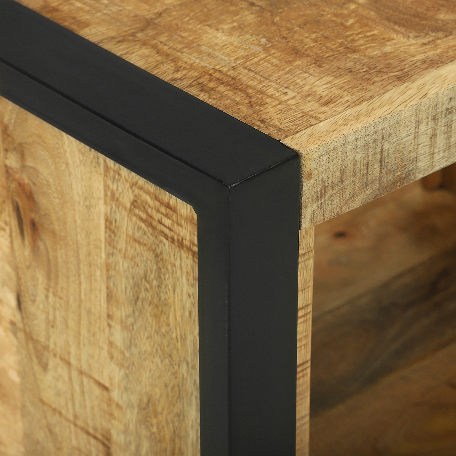 Wall Cube 55x35x40 cm Solid Wood Mango - Image 8