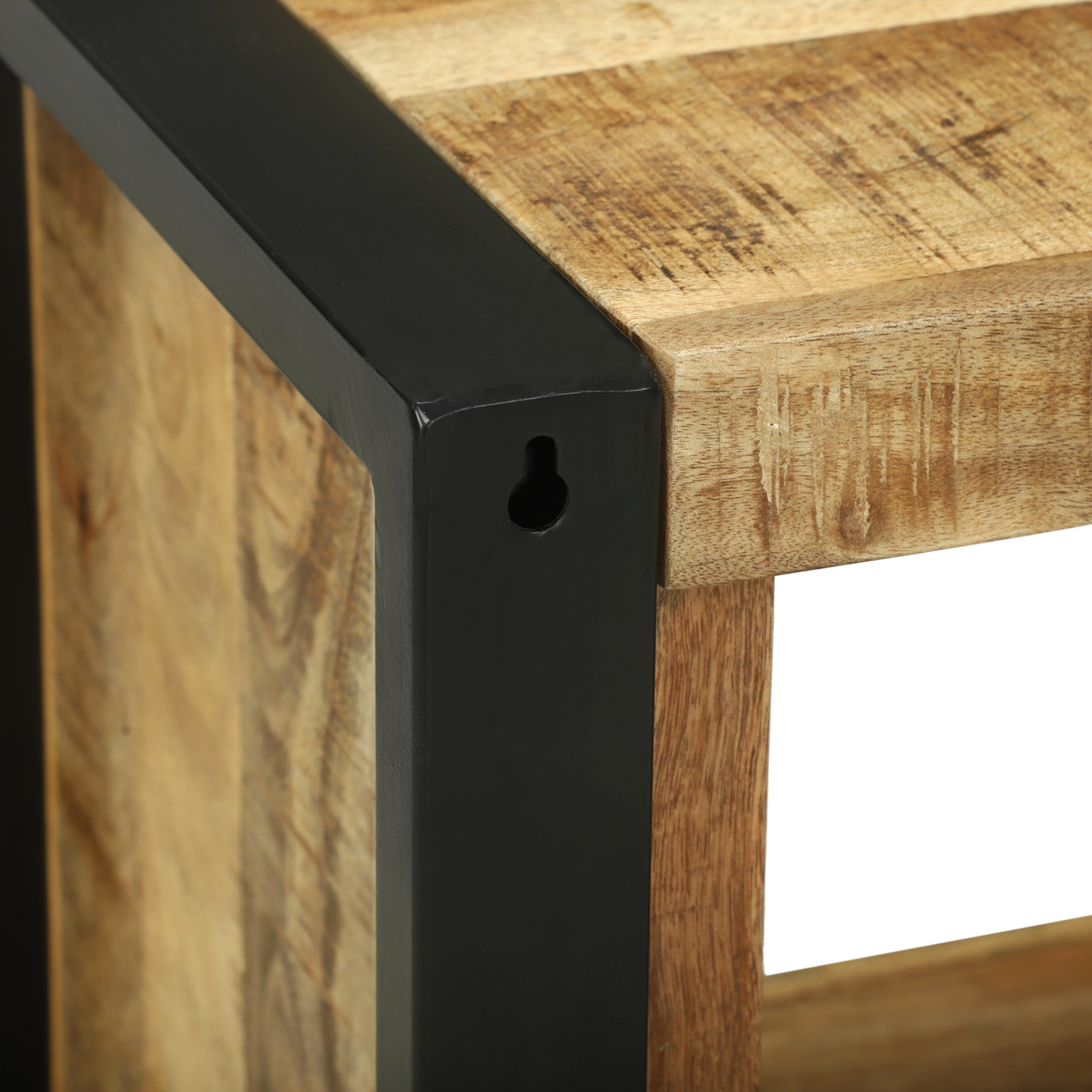 Wall Cube 55x35x40 cm Solid Wood Mango - Image 10