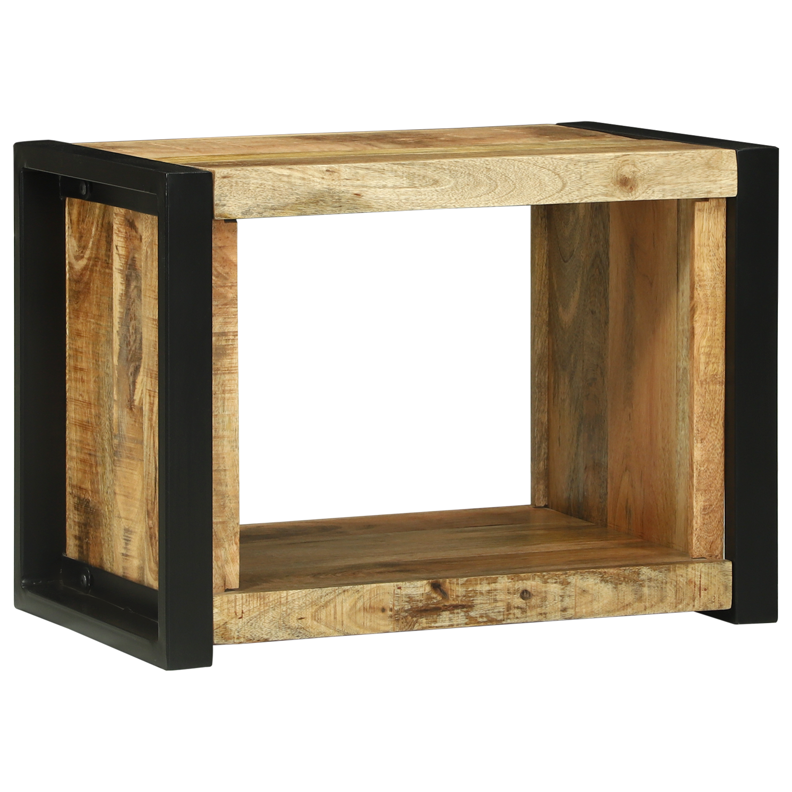Wall Cube 55x35x40 cm Solid Wood Mango - Image 2