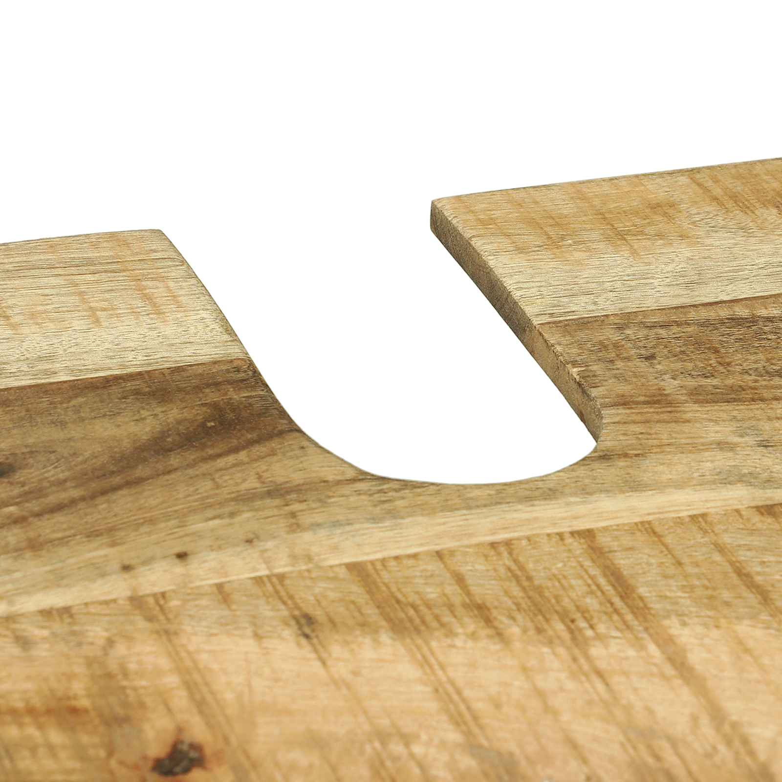 Sink Cabinet 55x35x60 cm Solid Wood Rough Mango - Image 10