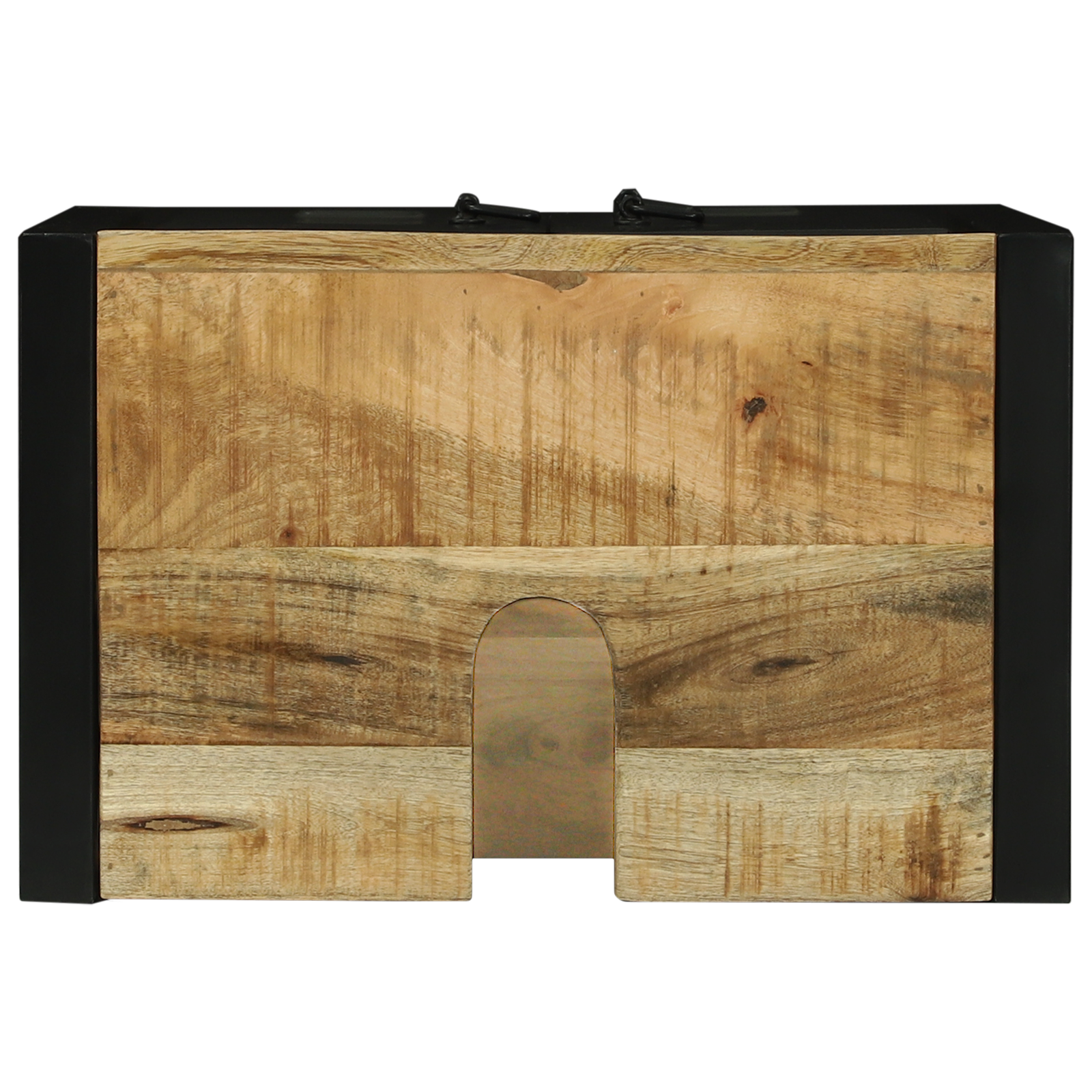 Sink Cabinet 55x35x60 cm Solid Wood Rough Mango - Image 8