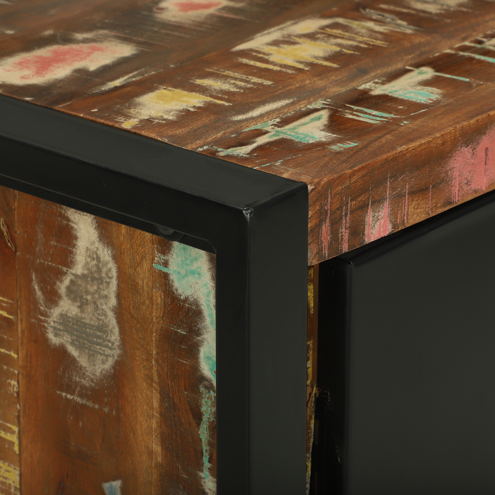 Sink Cabinet 55x35x60 cm Solid Wood Reclaimed - Image 9