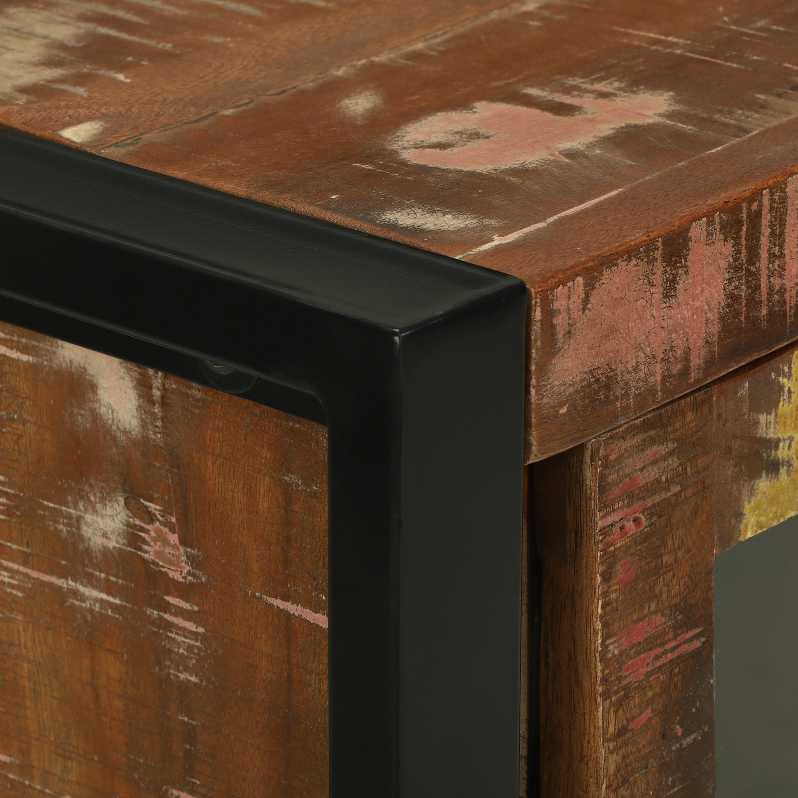 Bathroom Wall Cabinet Multicolour 40x30x60 cm Solid Wood Reclaimed - Image 9