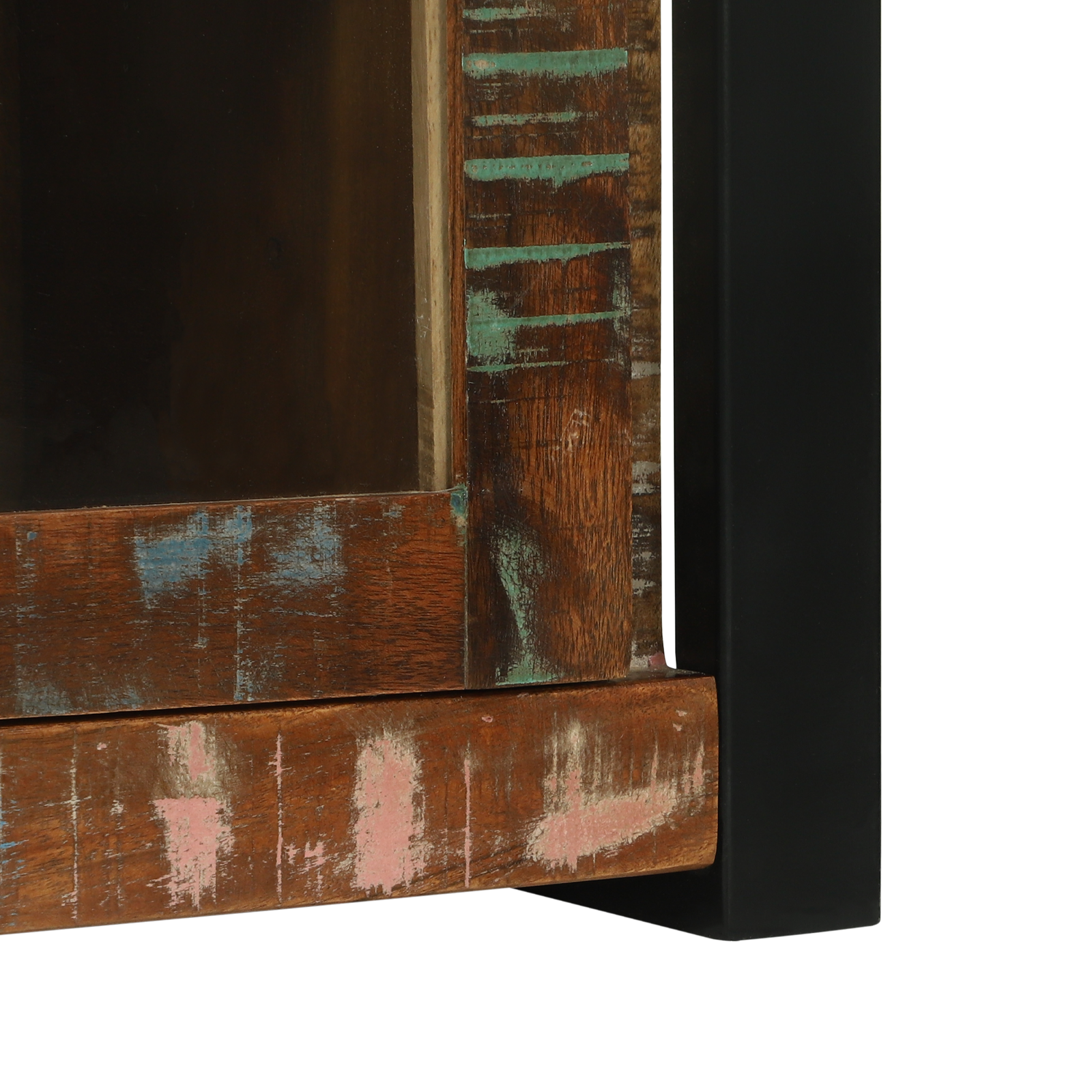 Badkamerkast Kleurrijk 40x30x60 cm Massief Gerecycled Hout image 11