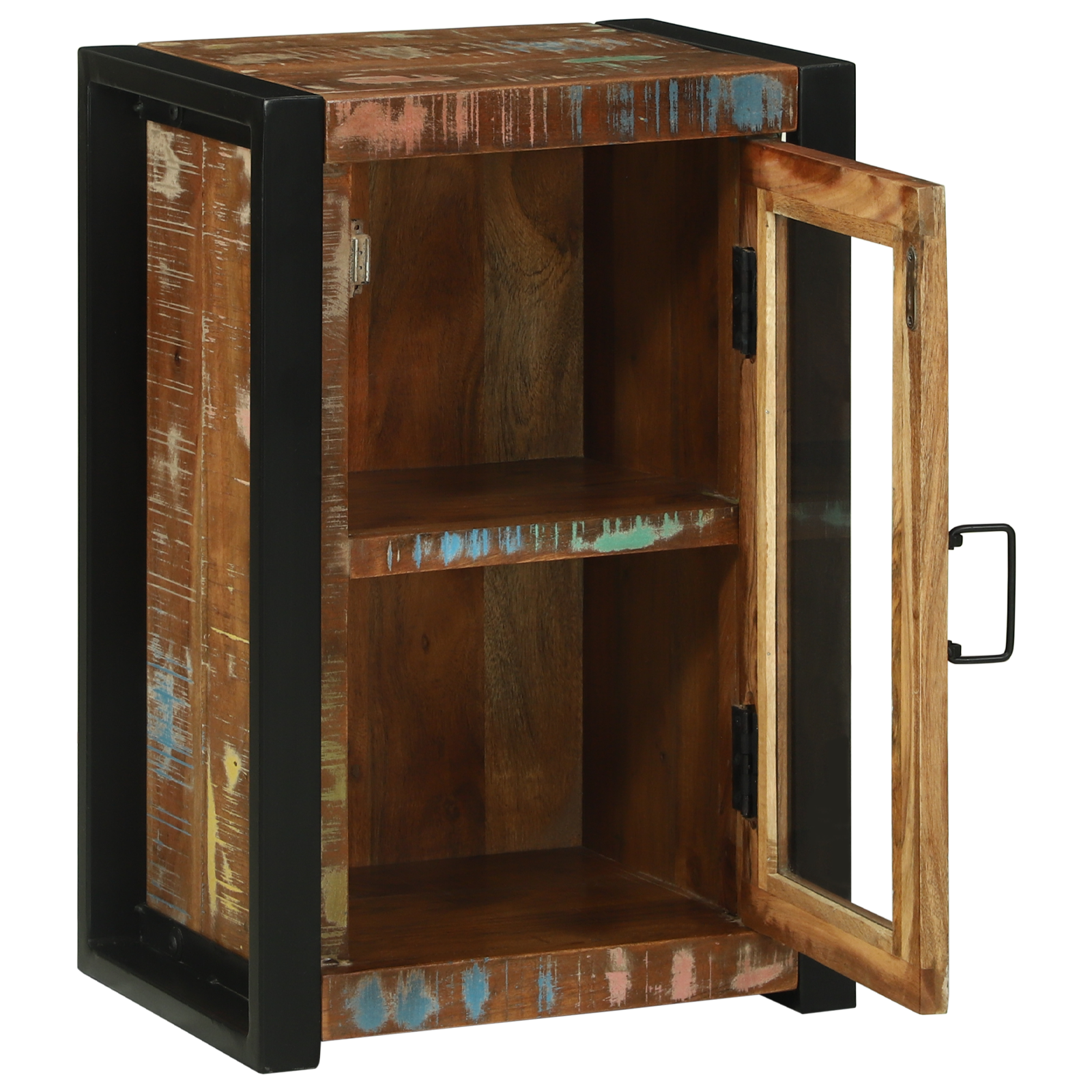 Bathroom Wall Cabinet Multicolour 40x30x60 cm Solid Wood Reclaimed - Image 4