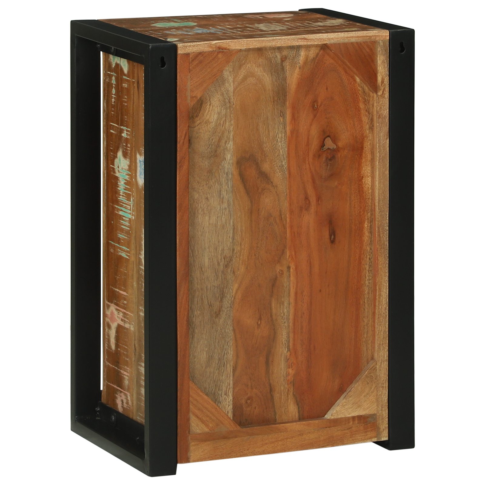 Bathroom Wall Cabinet Multicolour 40x30x60 cm Solid Wood Reclaimed - Image 7