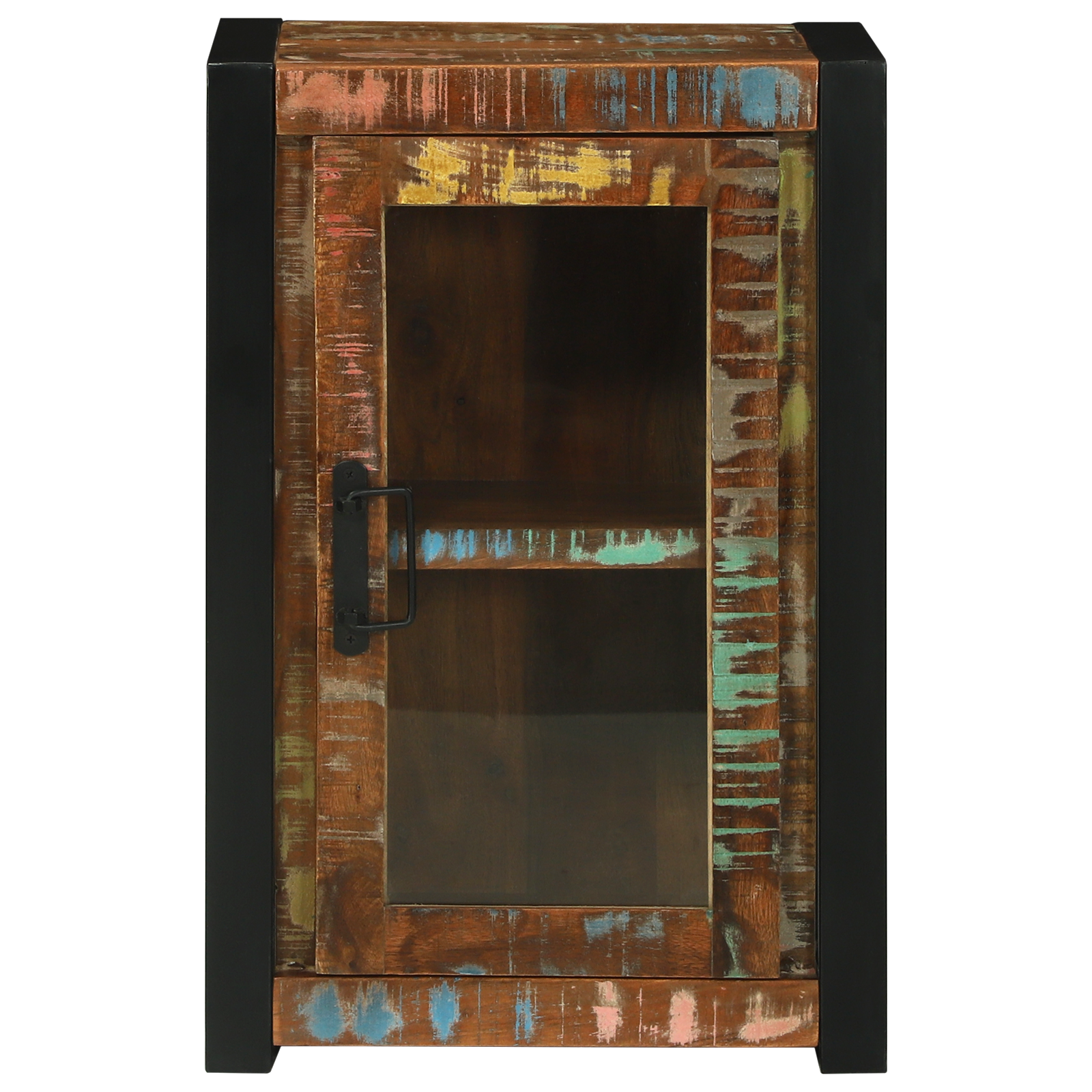 Bathroom Wall Cabinet Multicolour 40x30x60 cm Solid Wood Reclaimed - Image 5