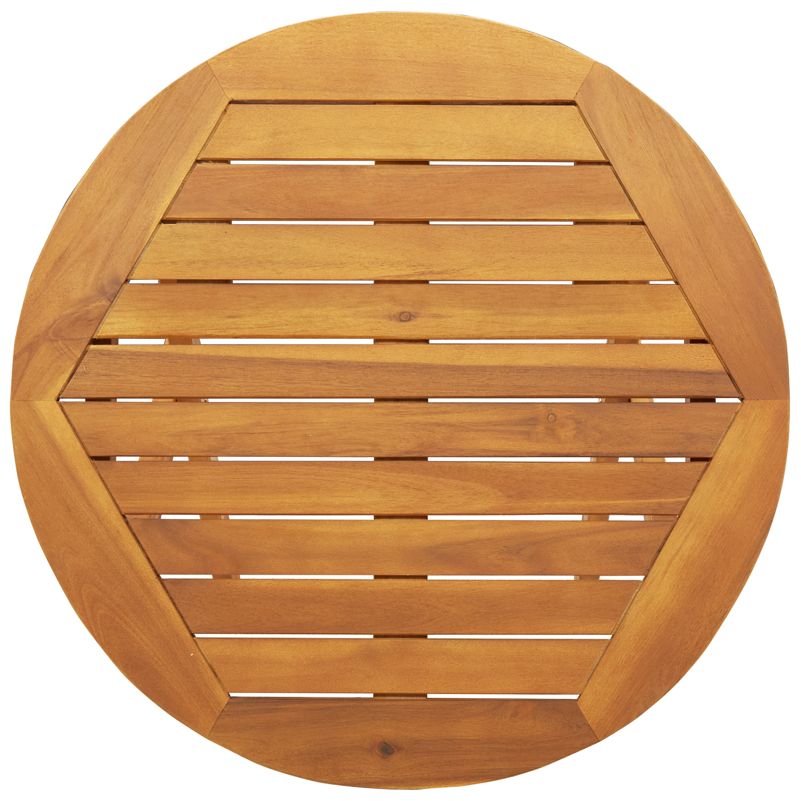 Bistroset met kussen 3 pcs Olie naturel Massief Acaciahout