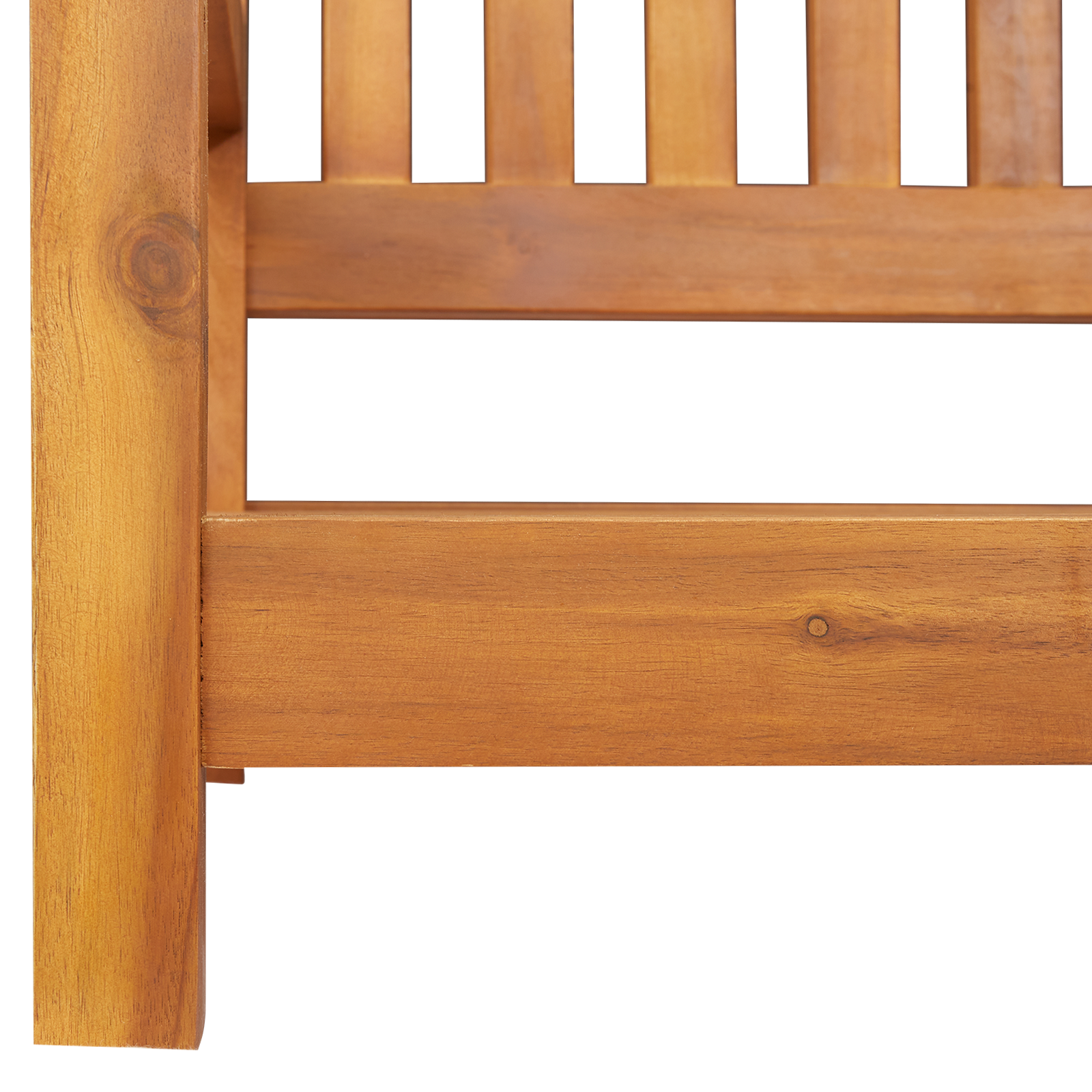 2-Seater Garden Swing Bench 110x56x58 cm Solid Wood Acacia - Image 9