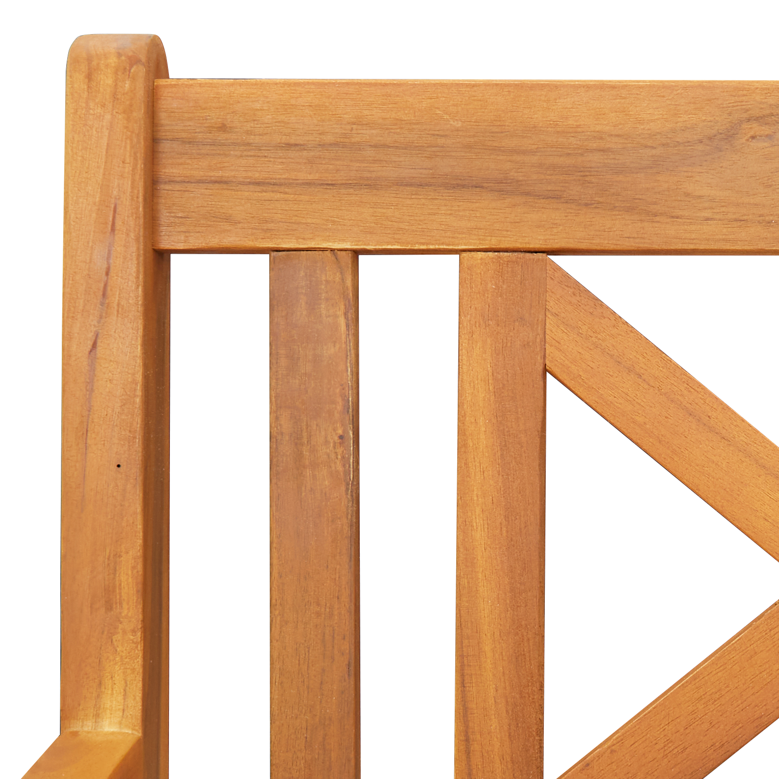 2-Seater Garden Glider Bench 110x59x97 cm Solid Wood Acacia - Image 9