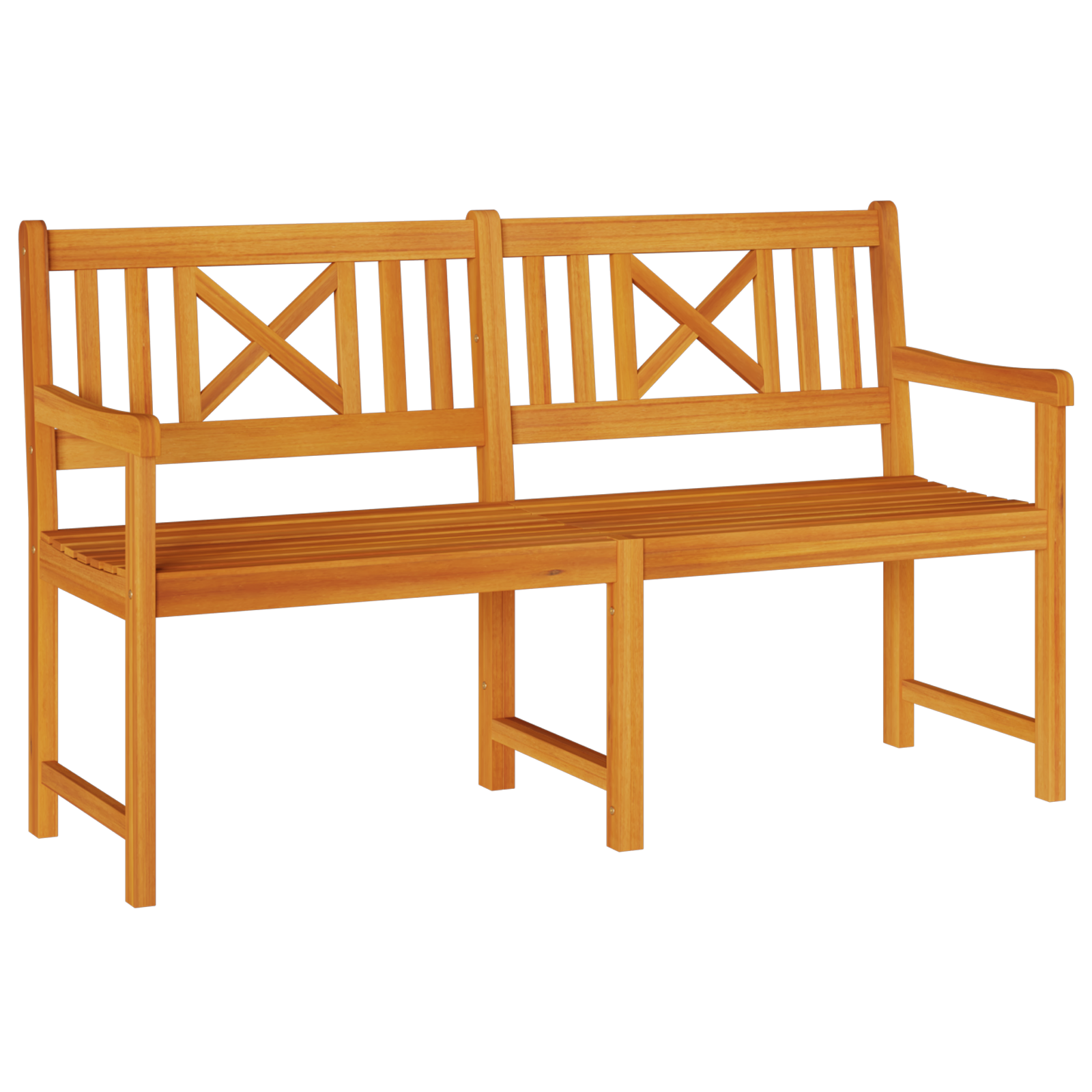 Garden Bench 150x56x90 cm Solid Wood Acacia - Image 2