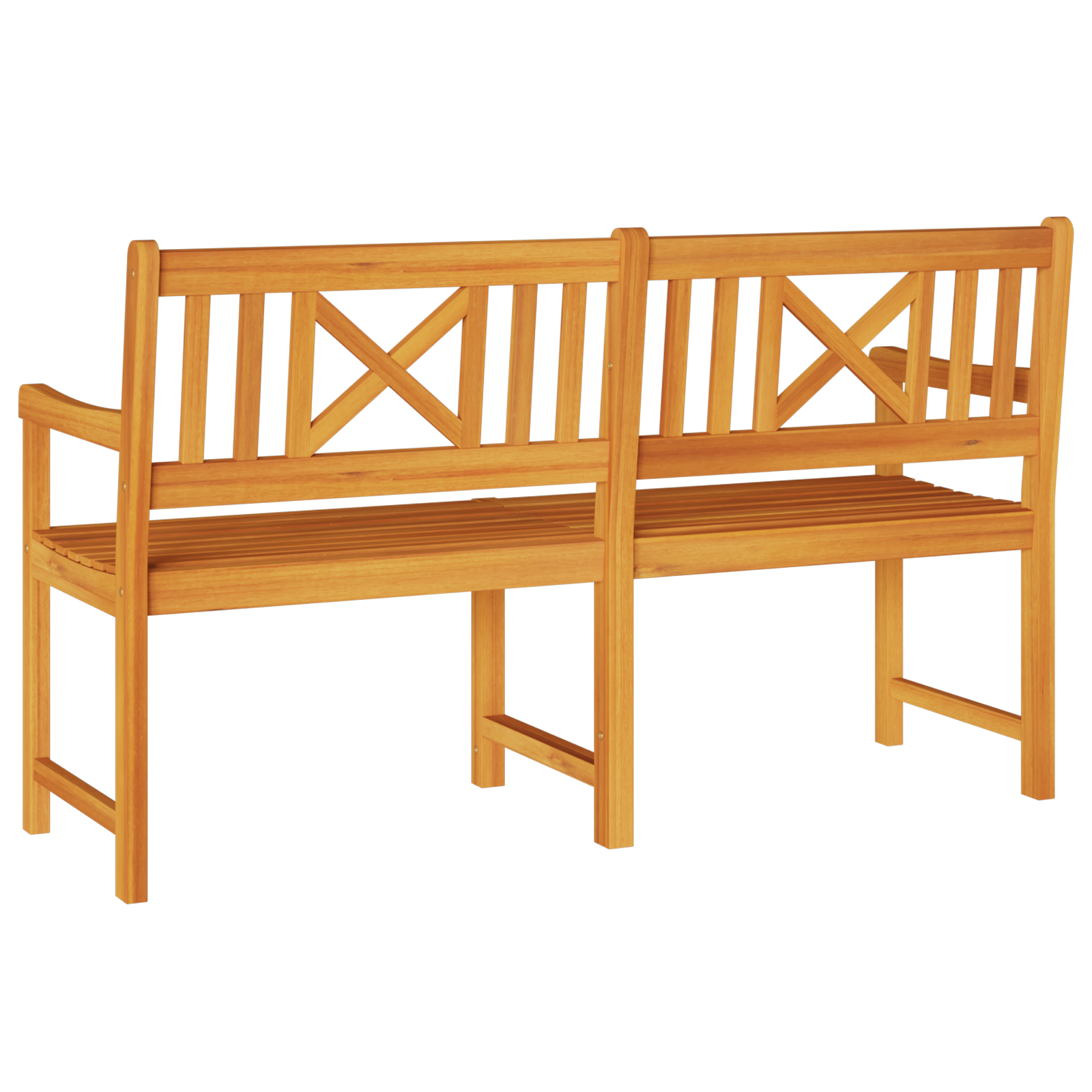 Garden Bench 150x56x90 cm Solid Wood Acacia - Image 6