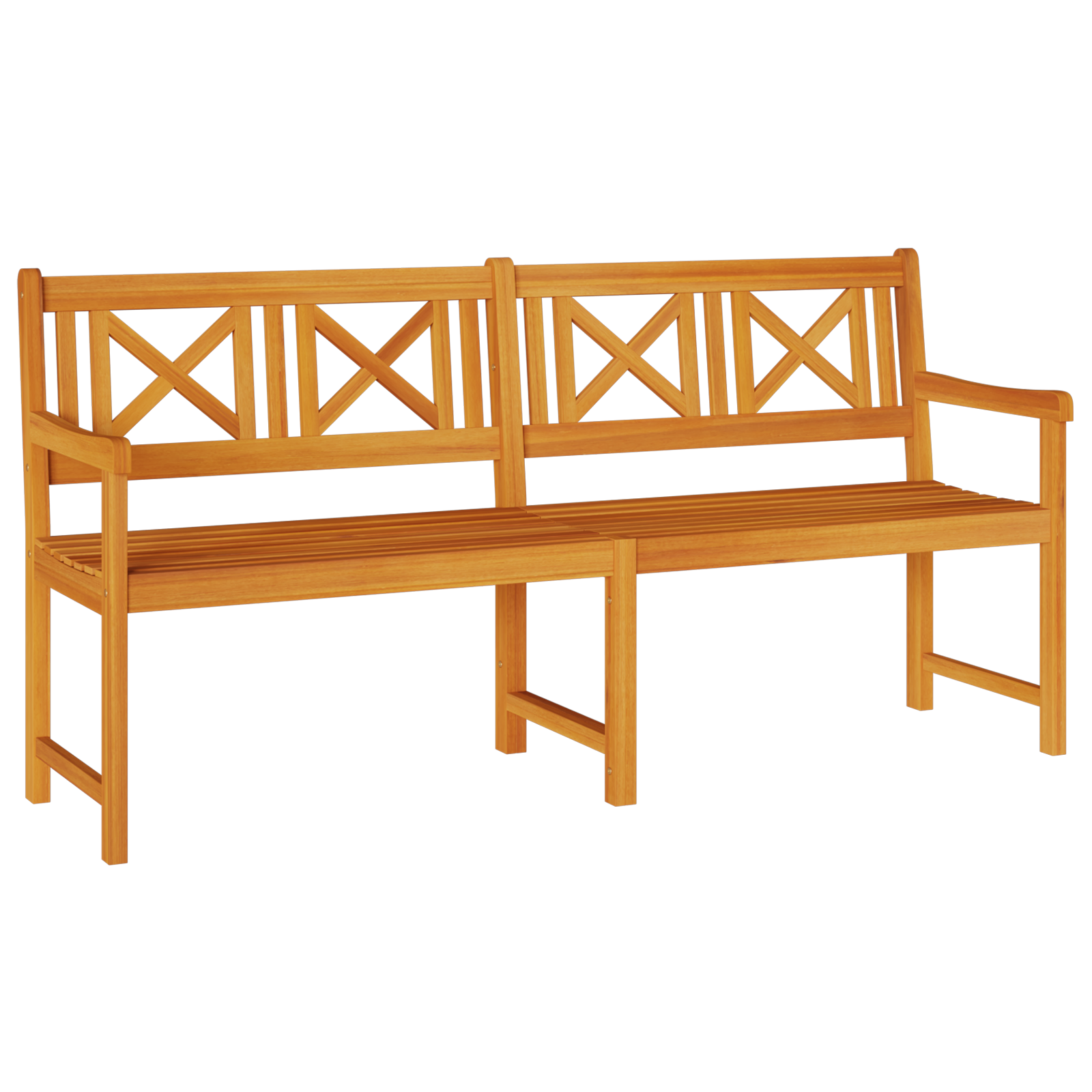 Garden Bench 180x56x90 cm Solid Wood Acacia - Image 2