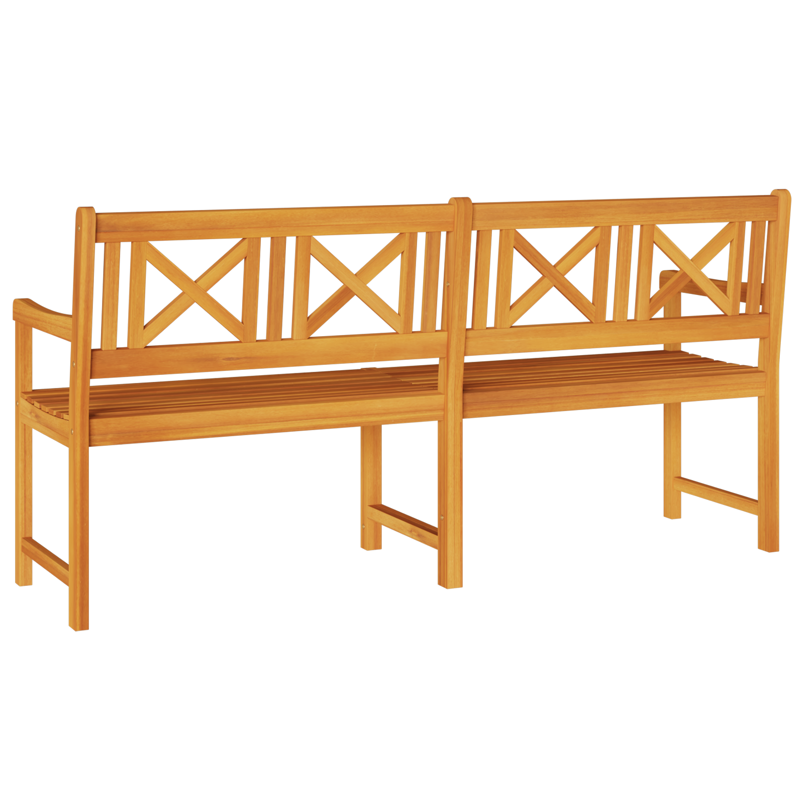 Garden Bench 180x56x90 cm Solid Wood Acacia - Image 6