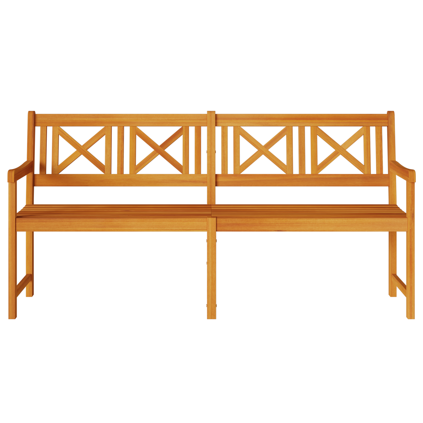 Garden Bench 180x56x90 cm Solid Wood Acacia - Image 4