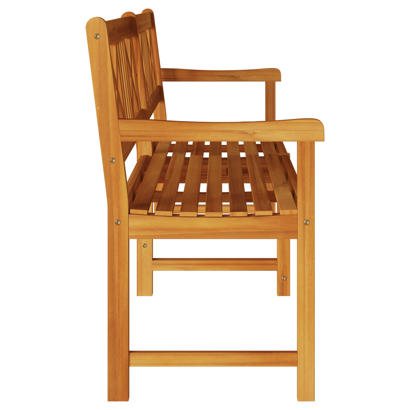 Garden Bench 220x56x90 cm Solid Wood Acacia - Image 5