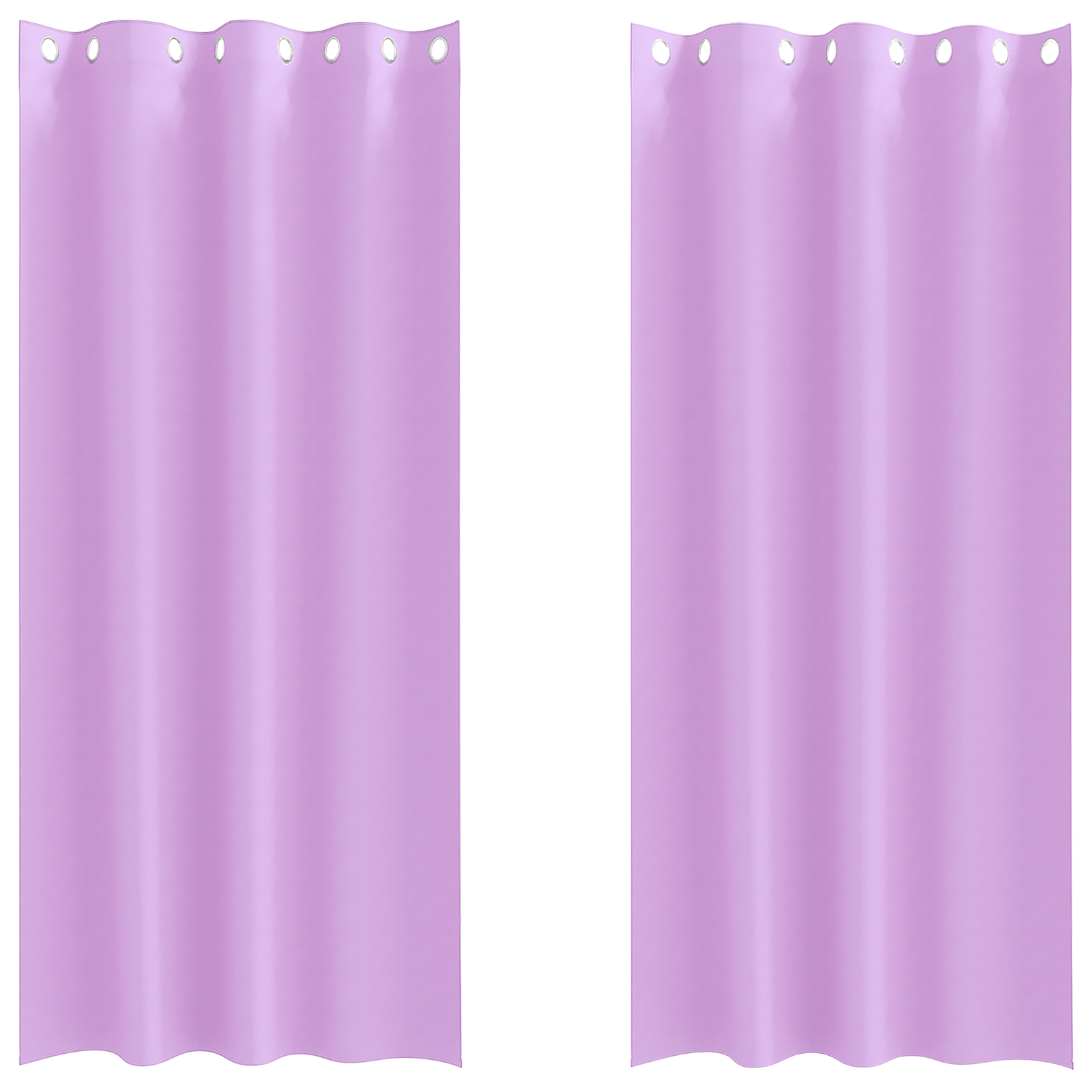 Gordijnen met gordijnen 2 pcs Paars 245 x 140 cm Polyester image 2