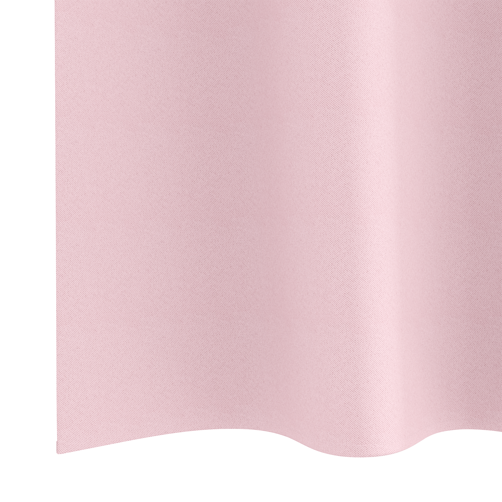 Zwart-out Gordijnen met Ringen 2 pcs Babyroze 140 x 140 cm
