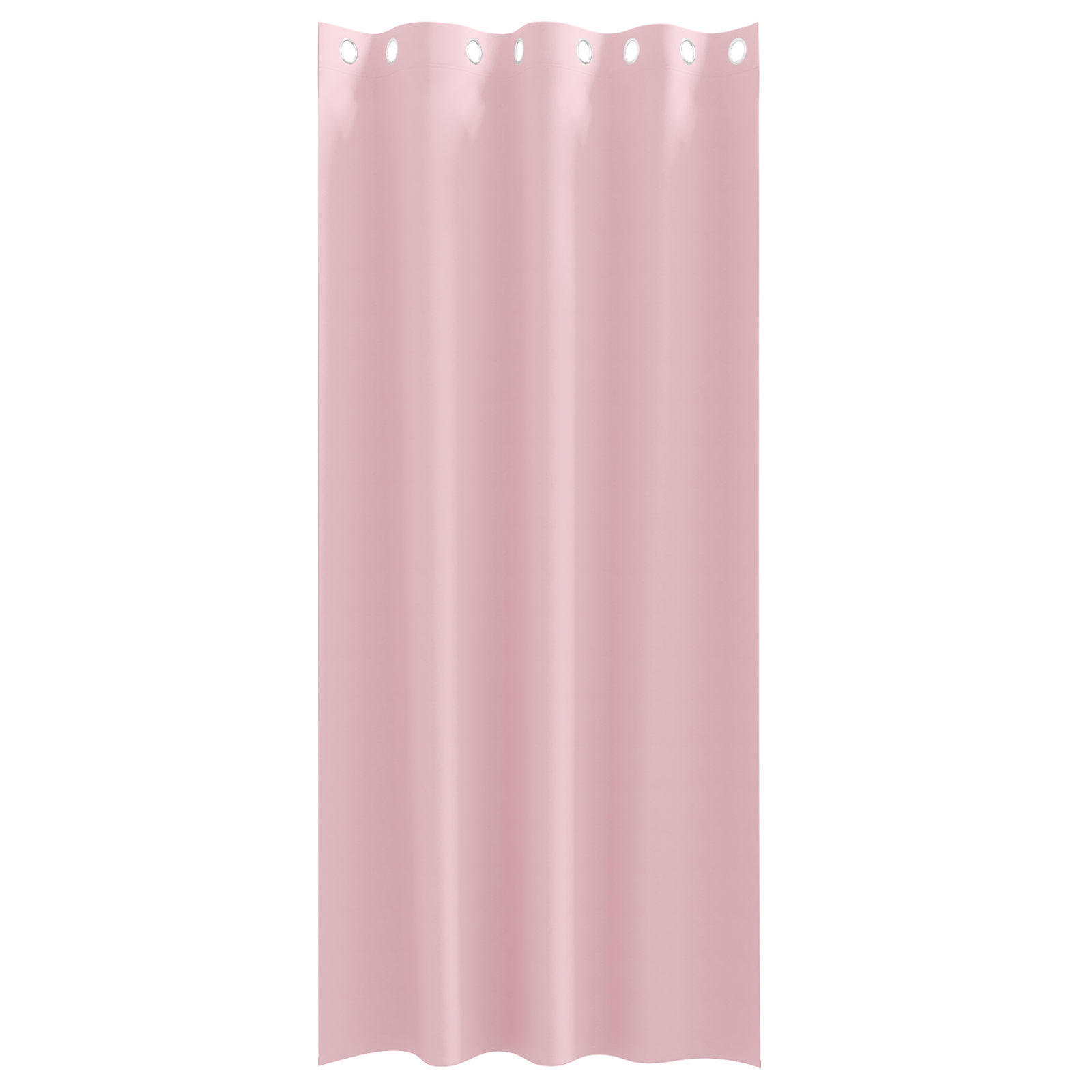 Zwart-out Gordijnen met Ringen 2 pcs Babyroze 225 x 140 cm