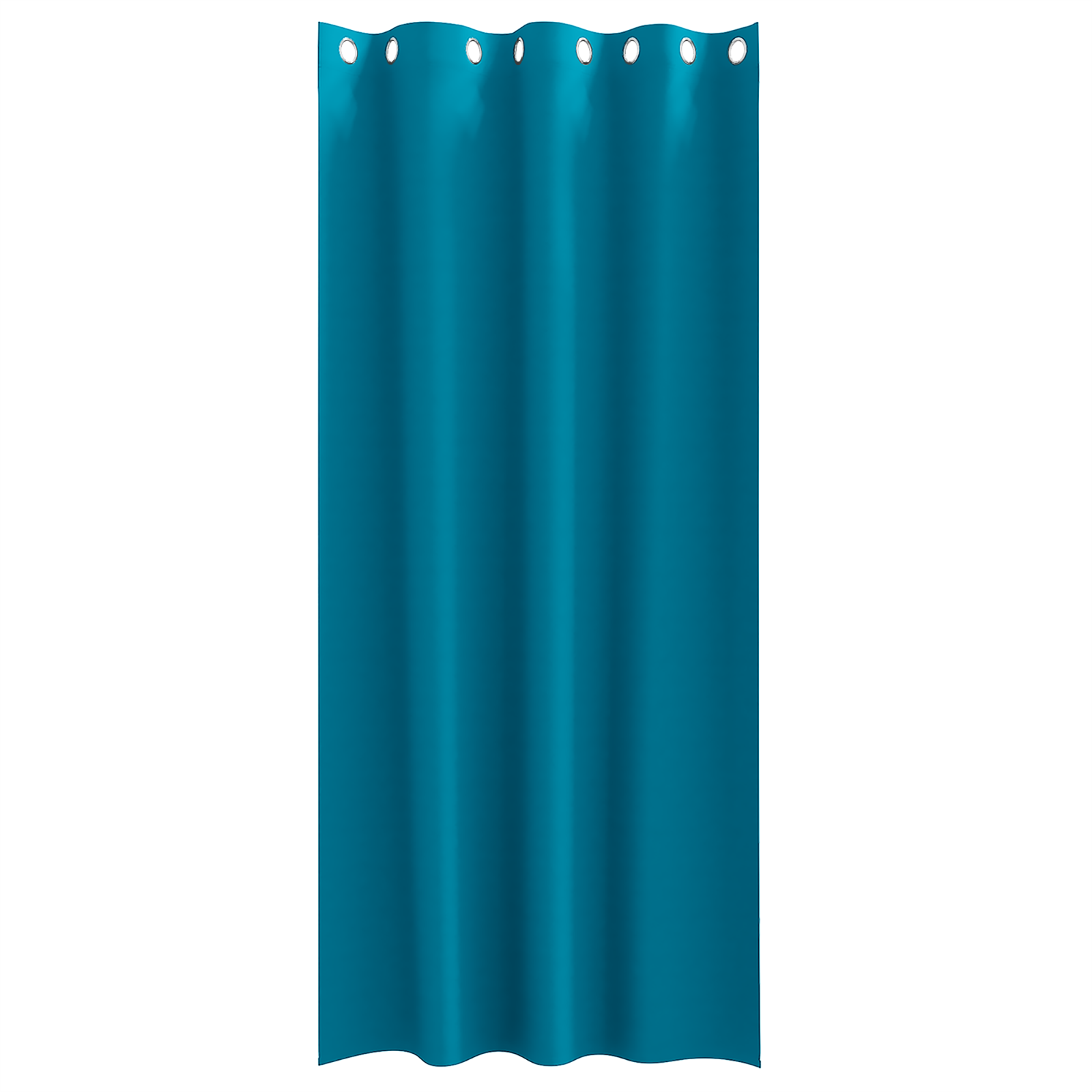 Zwart-out Gordijnen met Ringen 2 pcs Turquoise 225 x 140 cm image 3