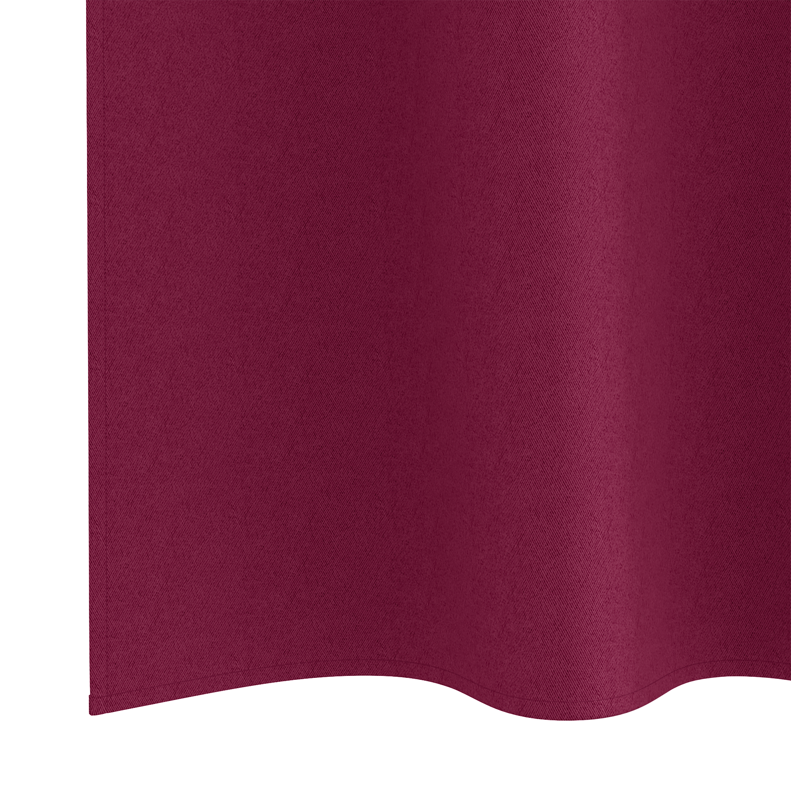 Zwart-out Gordijnen met Ringen 2 pcs Wijnrood 225 x 140 cm