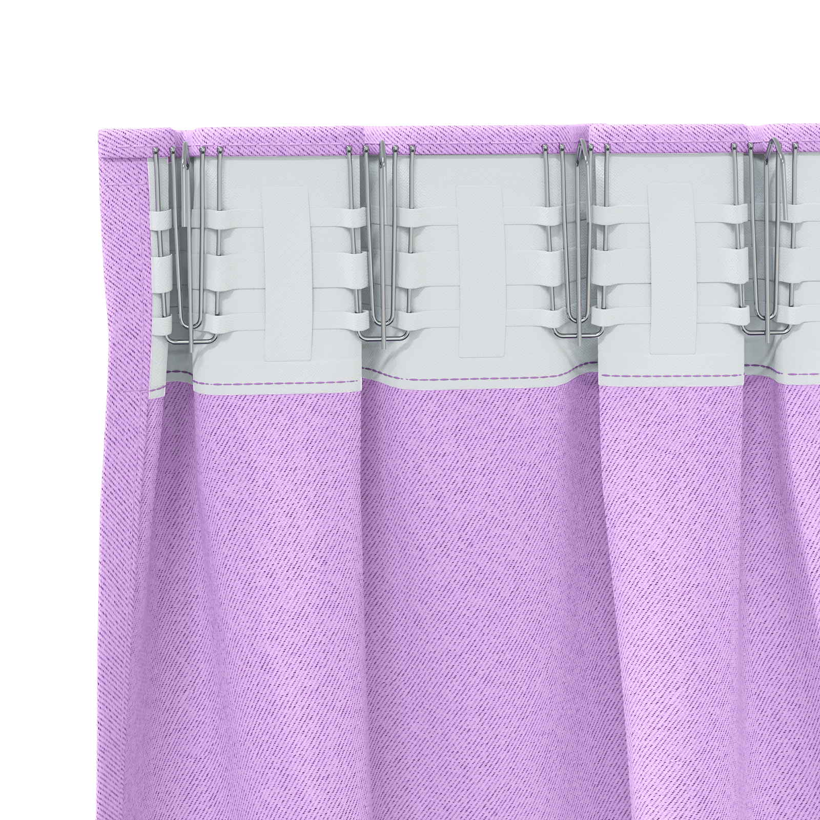 Zwart-out Gordijnen met Ringen 2 pcs Paars 260 x 140 cm