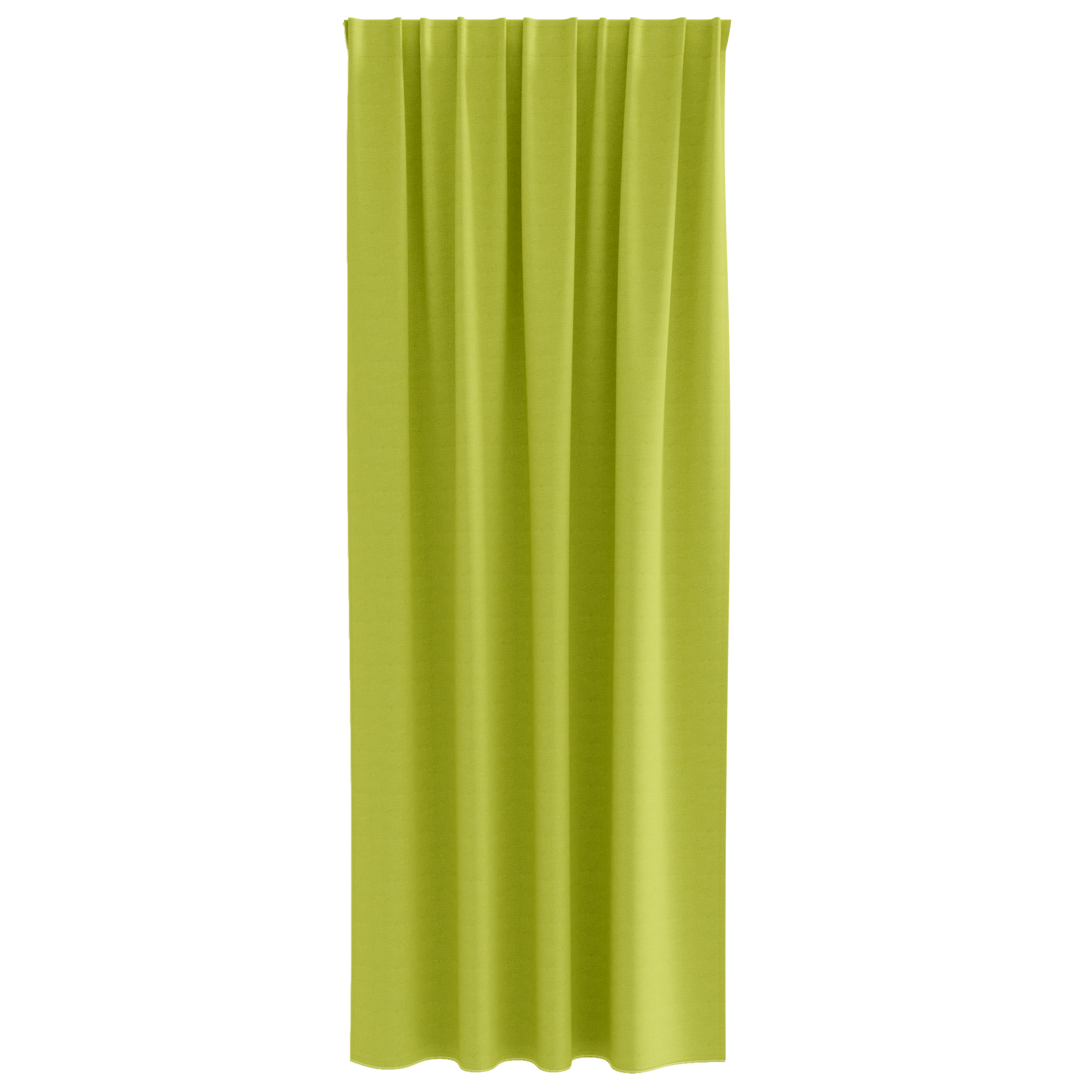 Zwart-out Gordijnen met Ringen 2 pcs Groen 225 x 140 cm