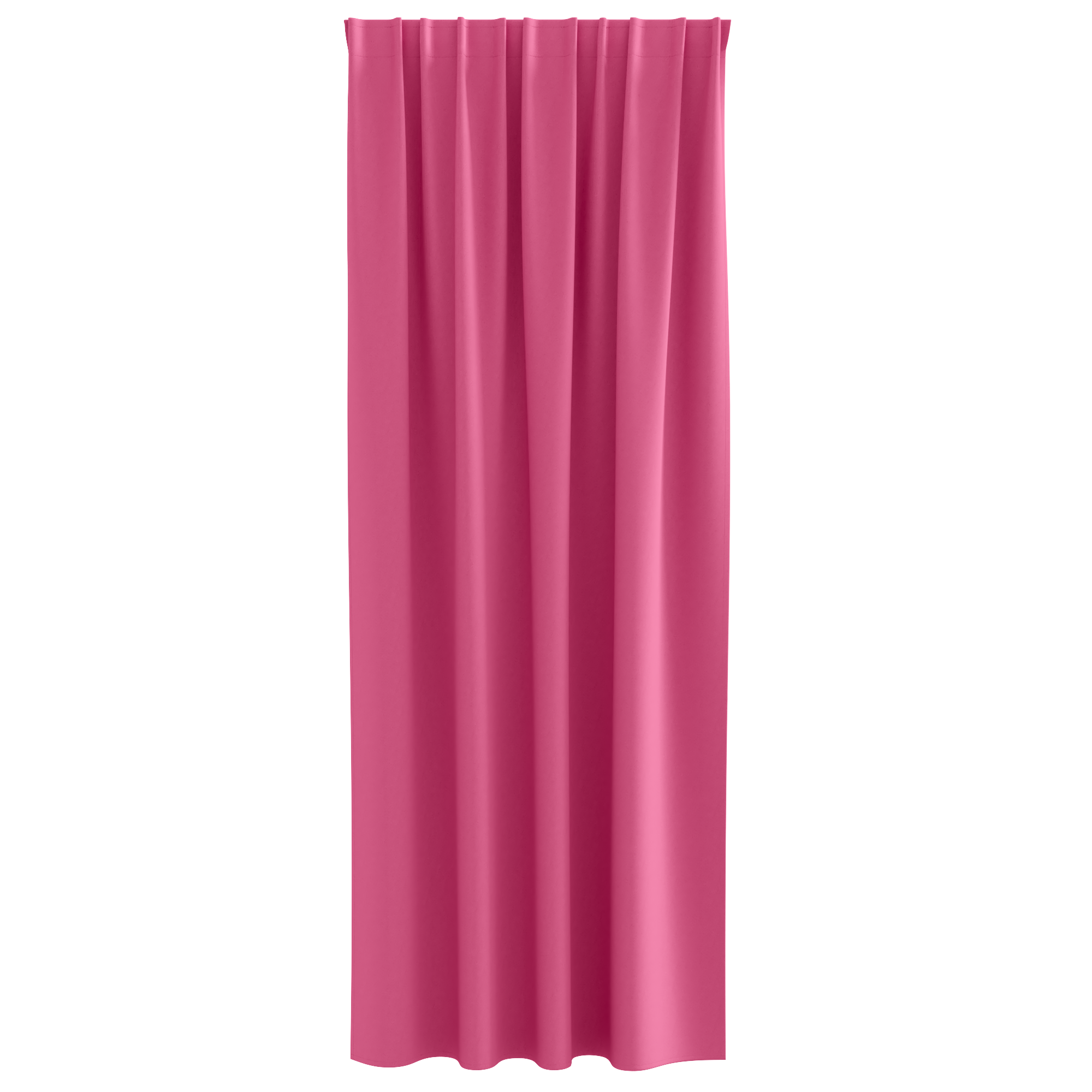 Zwart-out Gordijnen met Ringen 2 pcs Felroze 225 x 140 cm