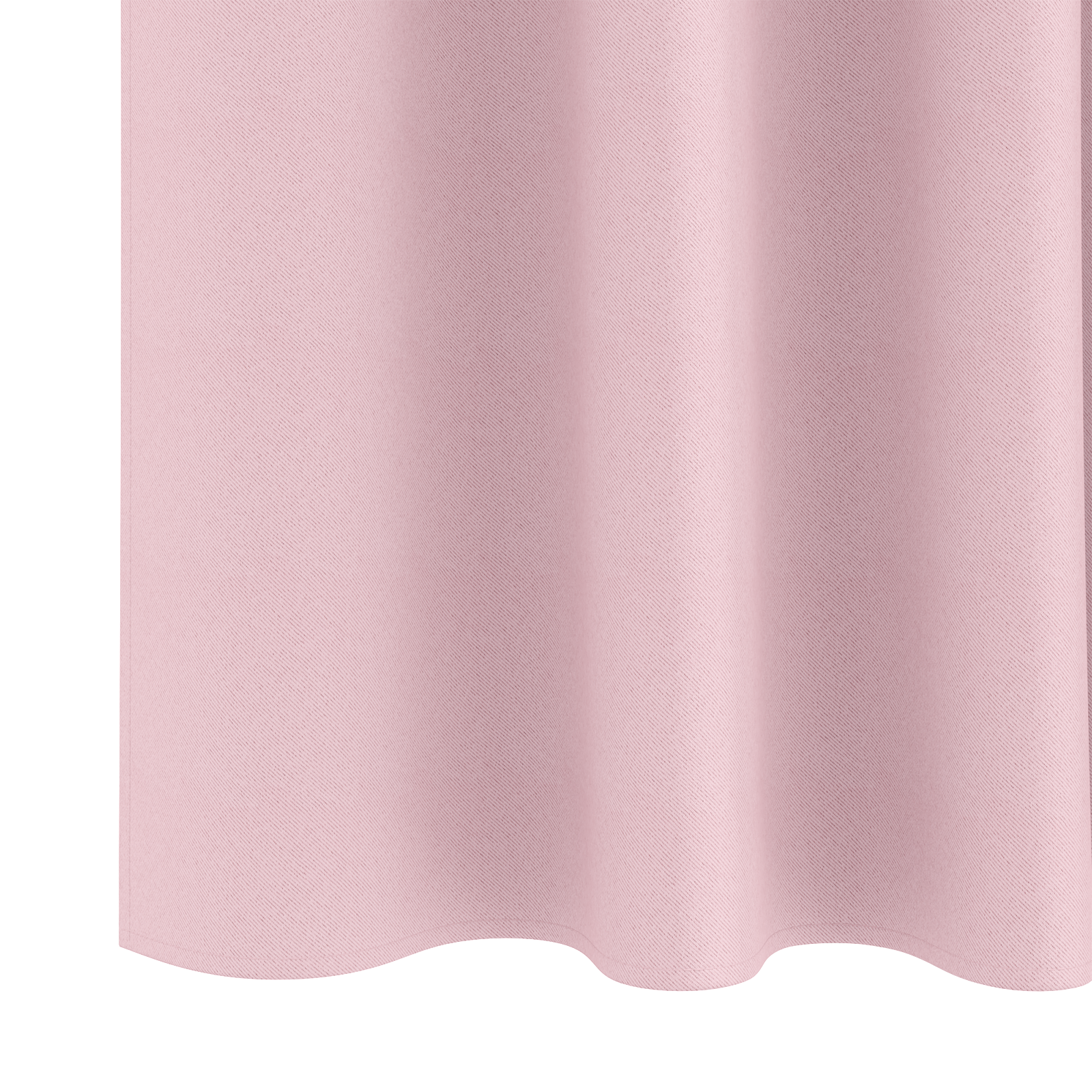 Zwart-out Gordijnen met Ringen 2 pcs Babyroze 260 x 140 cm