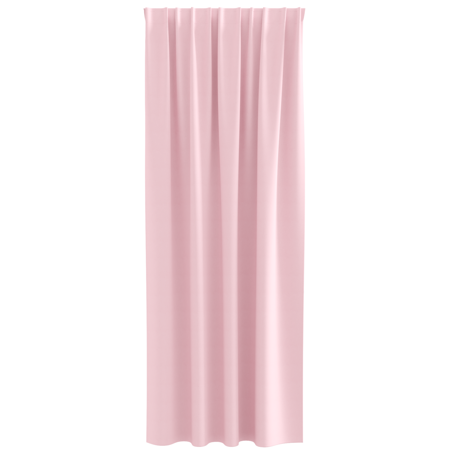 Zwart-out Gordijnen met Ringen 2 pcs Babyroze 260 x 140 cm