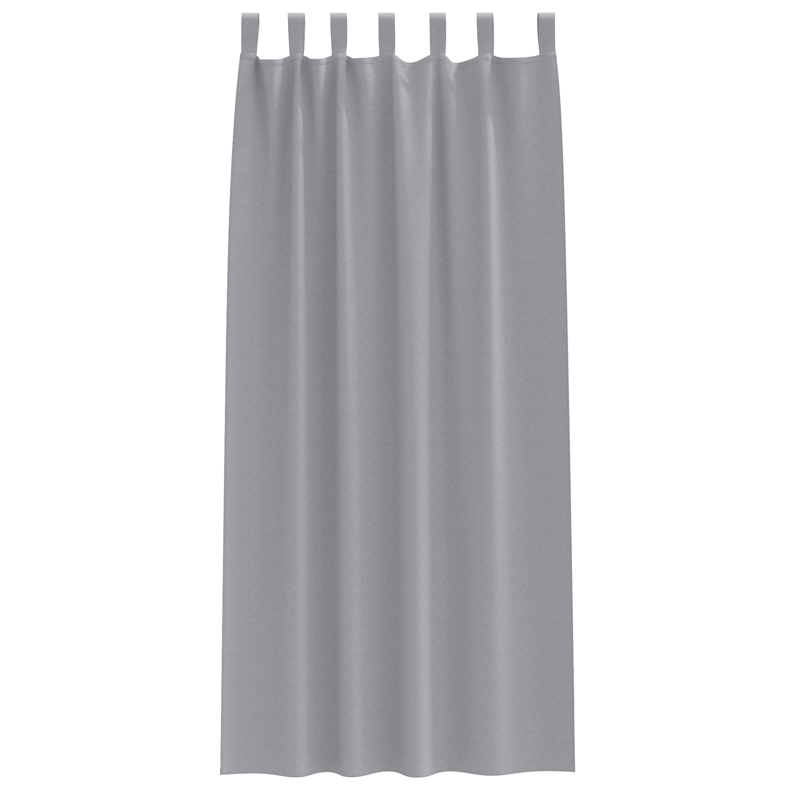 Zwart-out Gordijnen met Ringen 2 pcs Lichtgrijs 245 x 140 cm