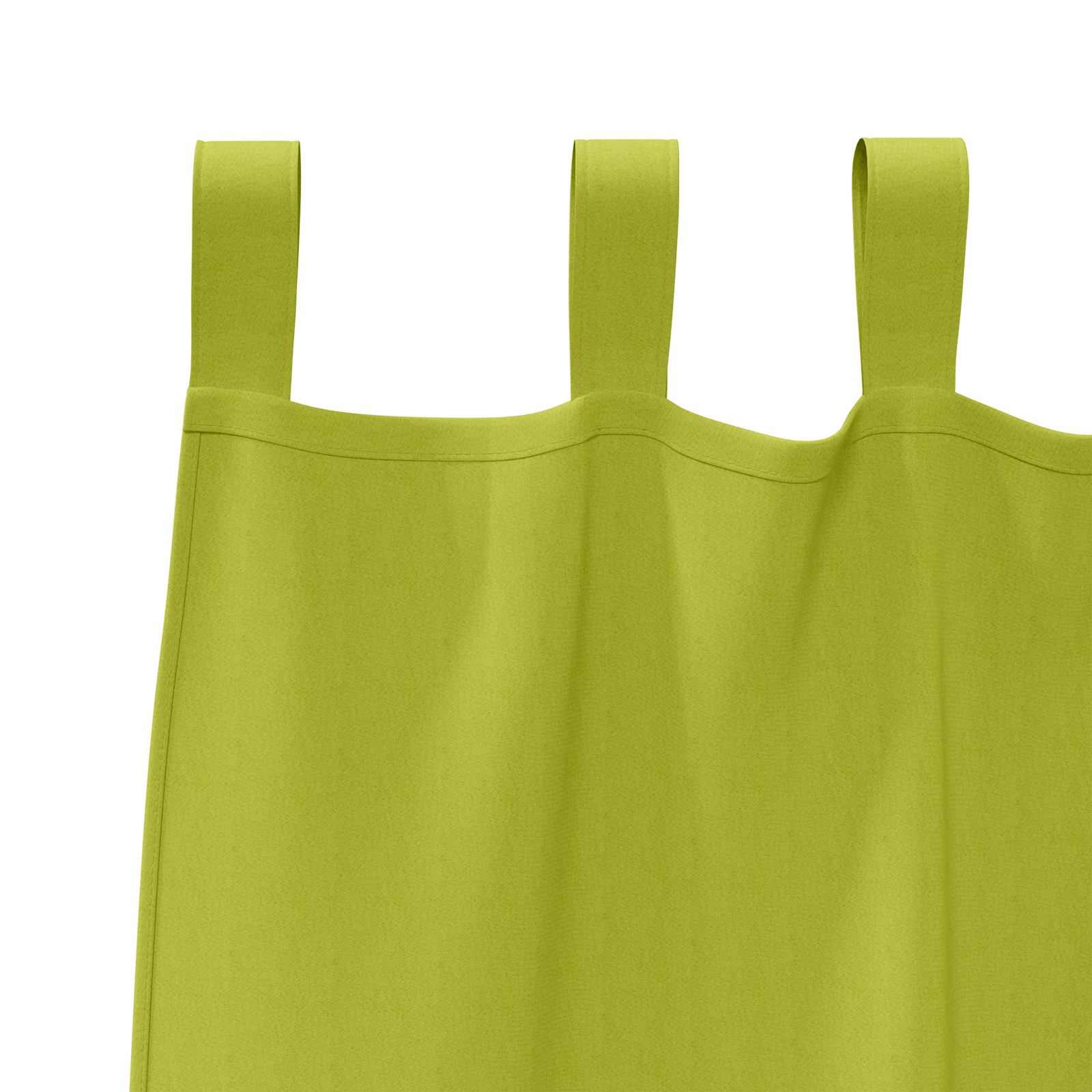 Zwart-out Gordijnen met Ringen 2 pcs Groen 260 x 140 cm
