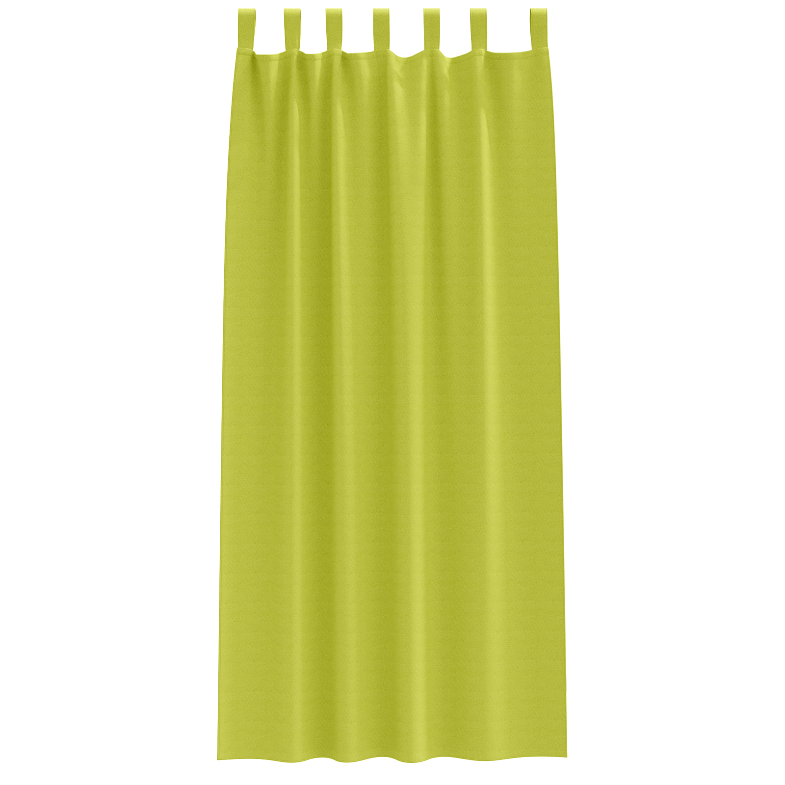 Zwart-out Gordijnen met Ringen 2 pcs Groen 260 x 140 cm