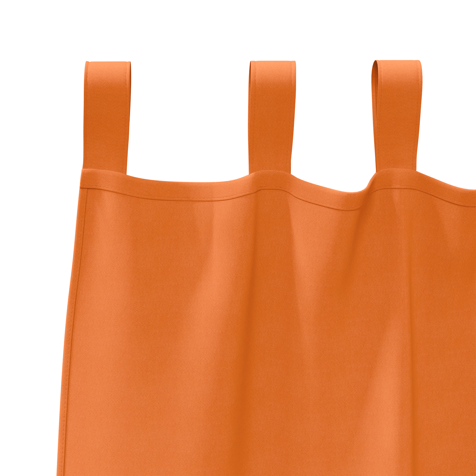 Zwart-out Gordijnen met Ringen 2 pcs Feloranje 245 x 140 cm