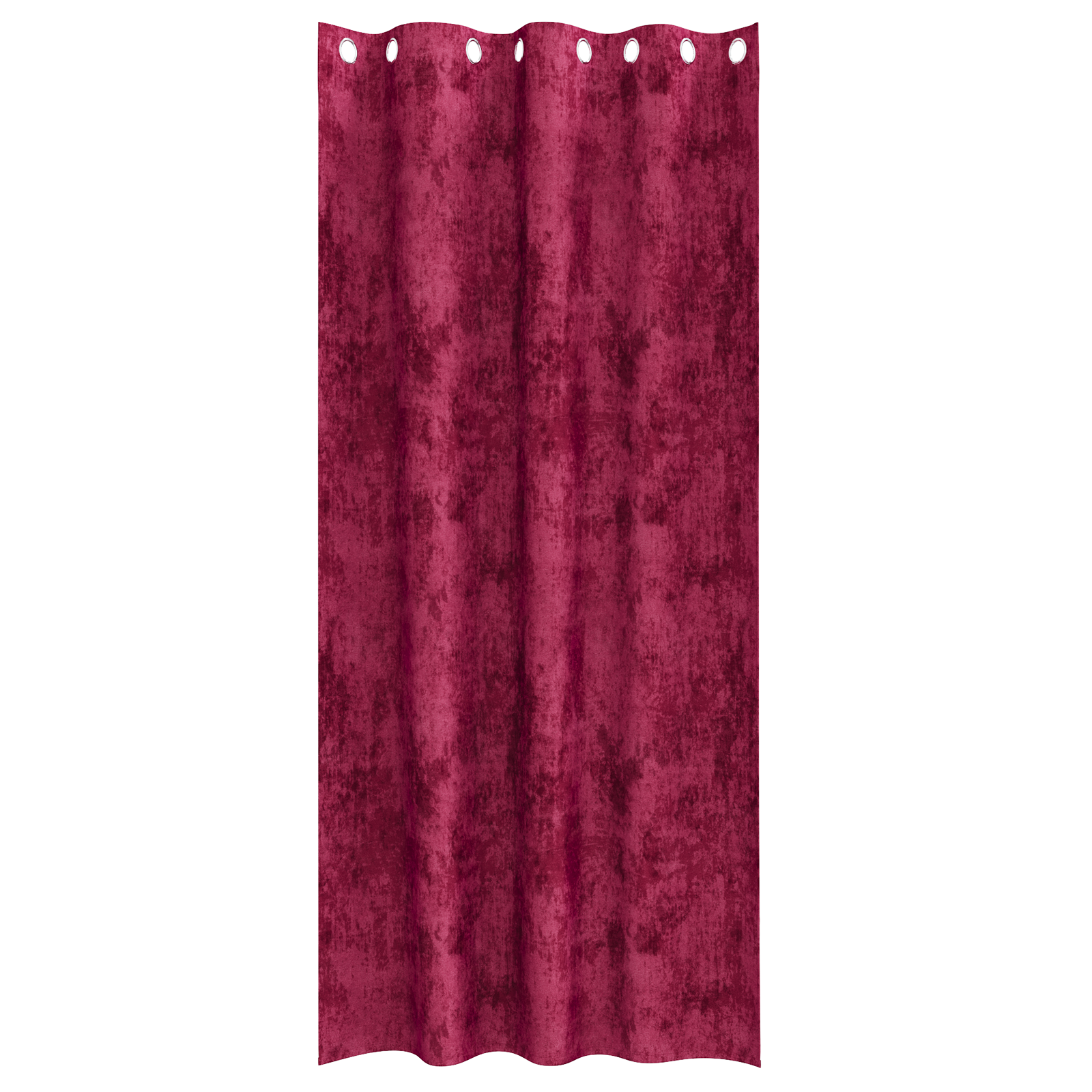 Velvet Curtains 2 pcs with Eyelets Wine Red 260x140 cm - Image 3