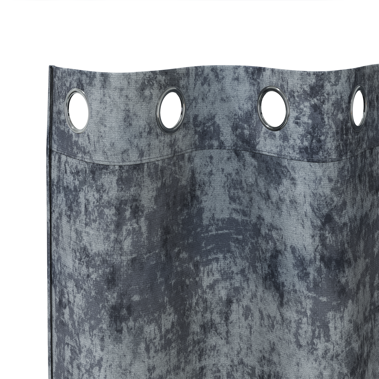 Velvet Curtains 2 pcs with Eyelets Silver Grey 245x140 cm - Image 4