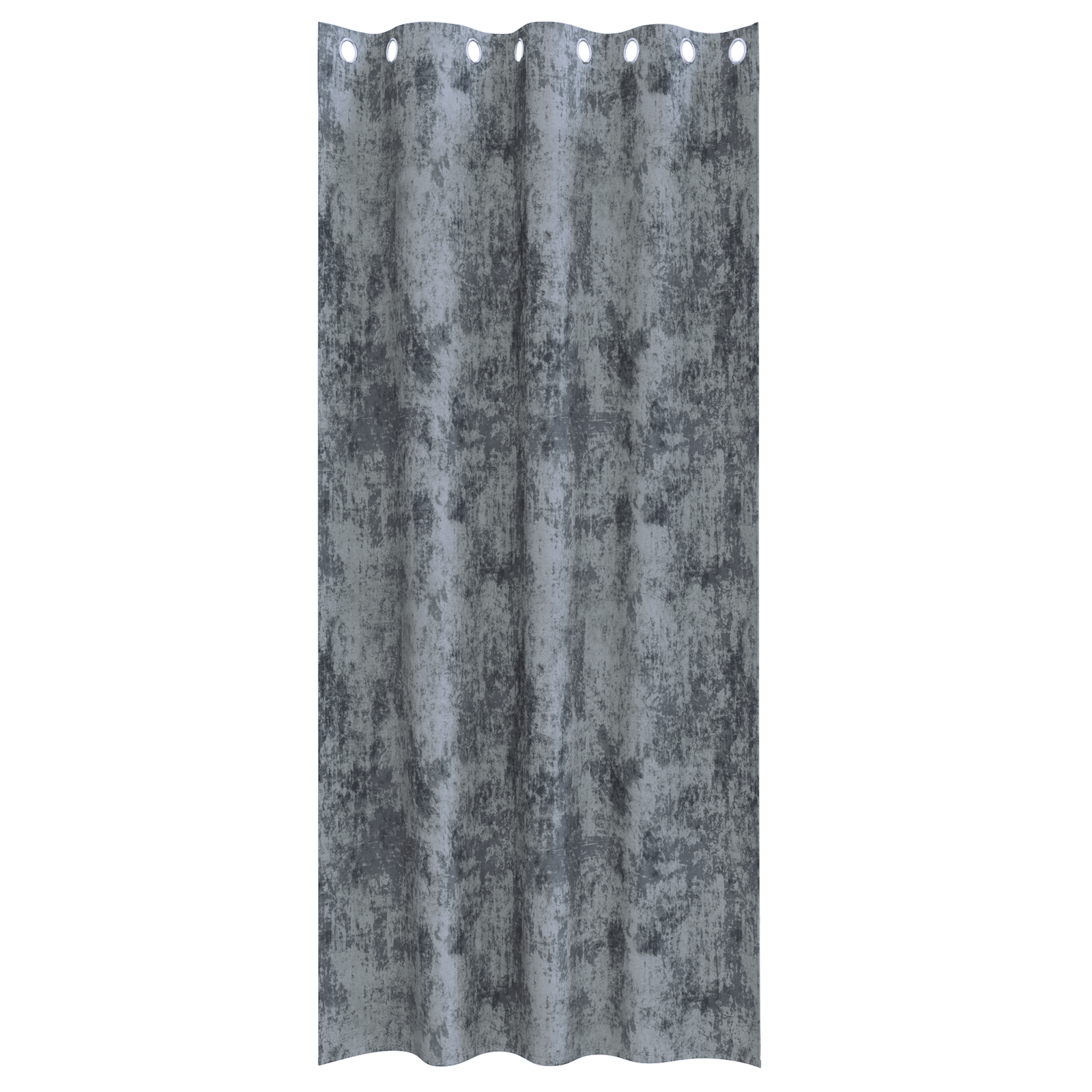 Velvet Curtains 2 Pcs with Eyelets Silver Grey 260x140 cm - Image 3