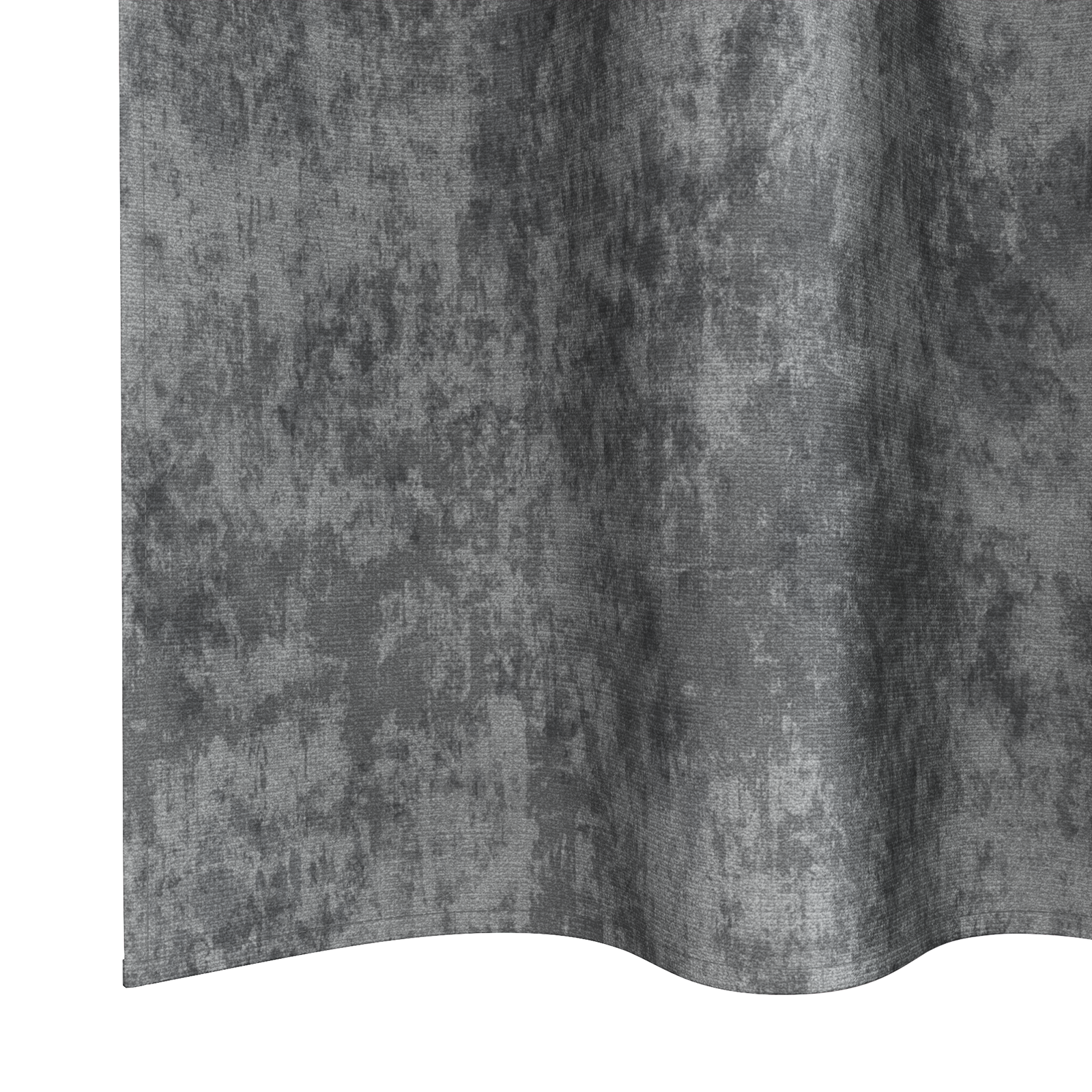 Velvet Curtains 2 pcs with Eyelets Grey 175x140 cm - Image 5