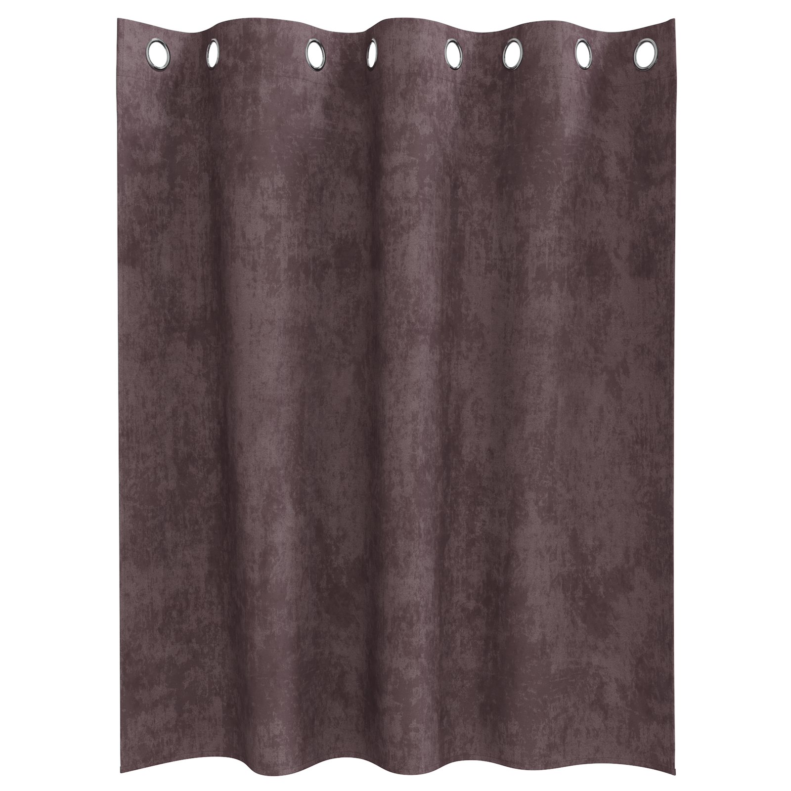 Velvet Curtains 2 pcs with Eyelets Brown 140x140 cm - Image 3