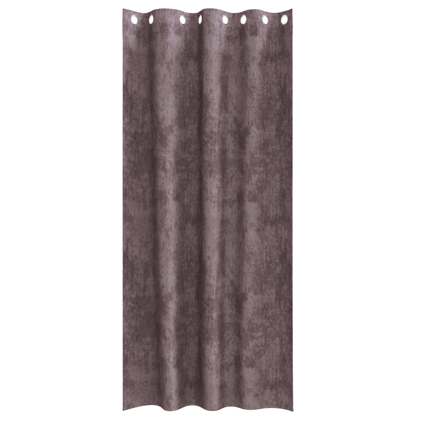 Brown Velvet Curtains 2 pcs with Eyelets 245x140 cm - Image 3