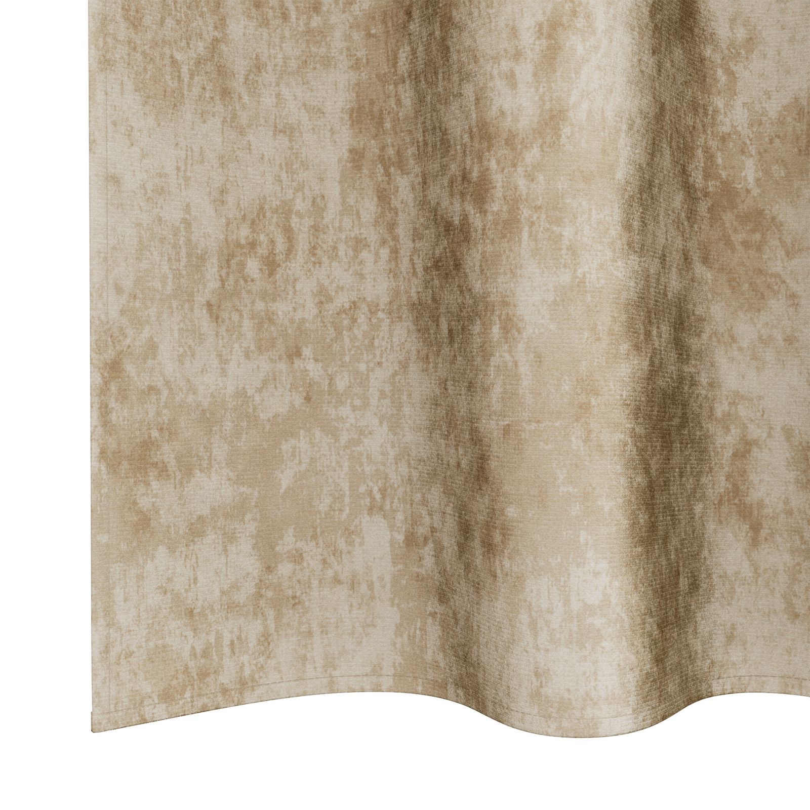 Velvet Curtains 2 pcs with Eyelets Cream 245x140 cm - Image 5