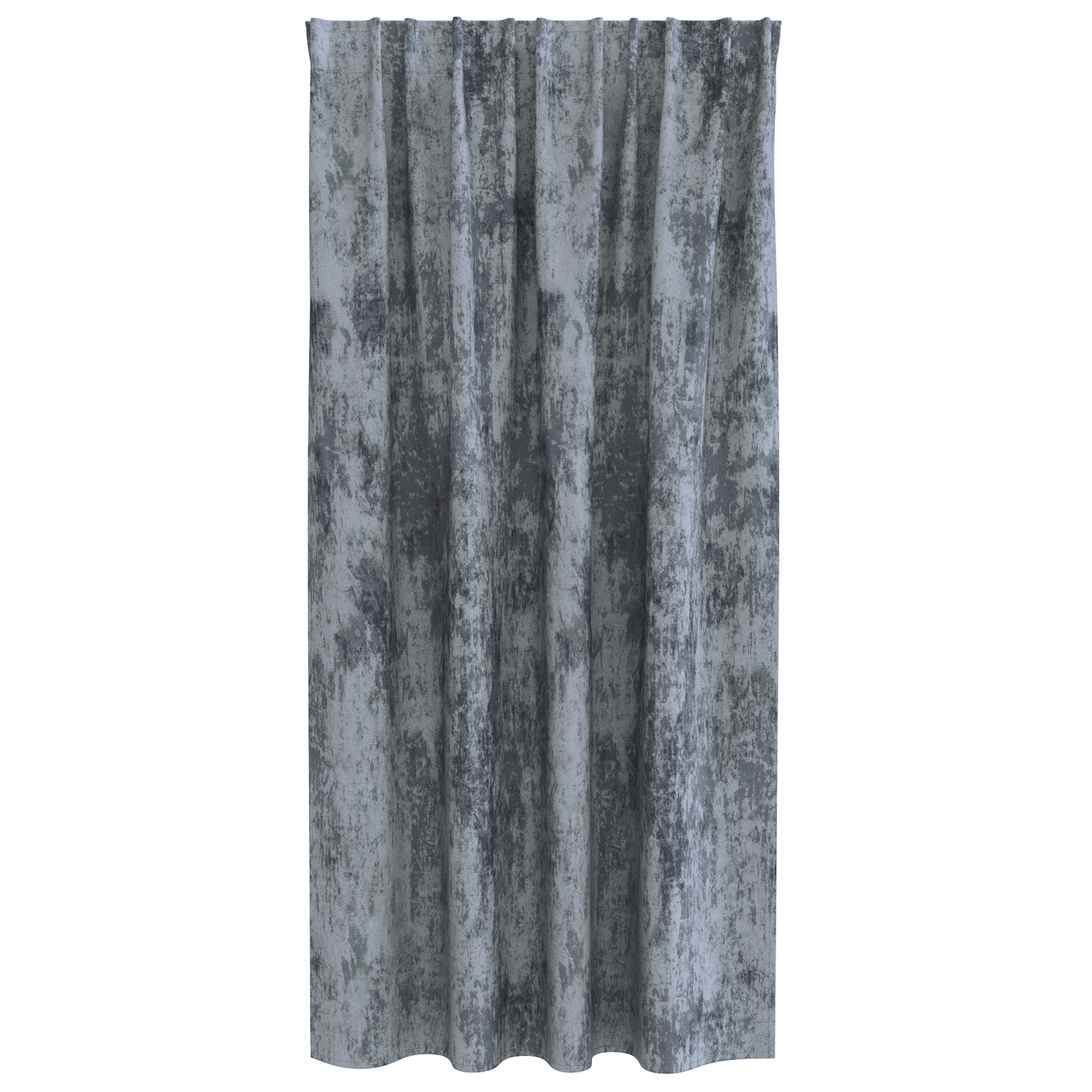 Velvet Curtains 2 pcs with Eyelets Silver Grey 175x140 cm - Image 3