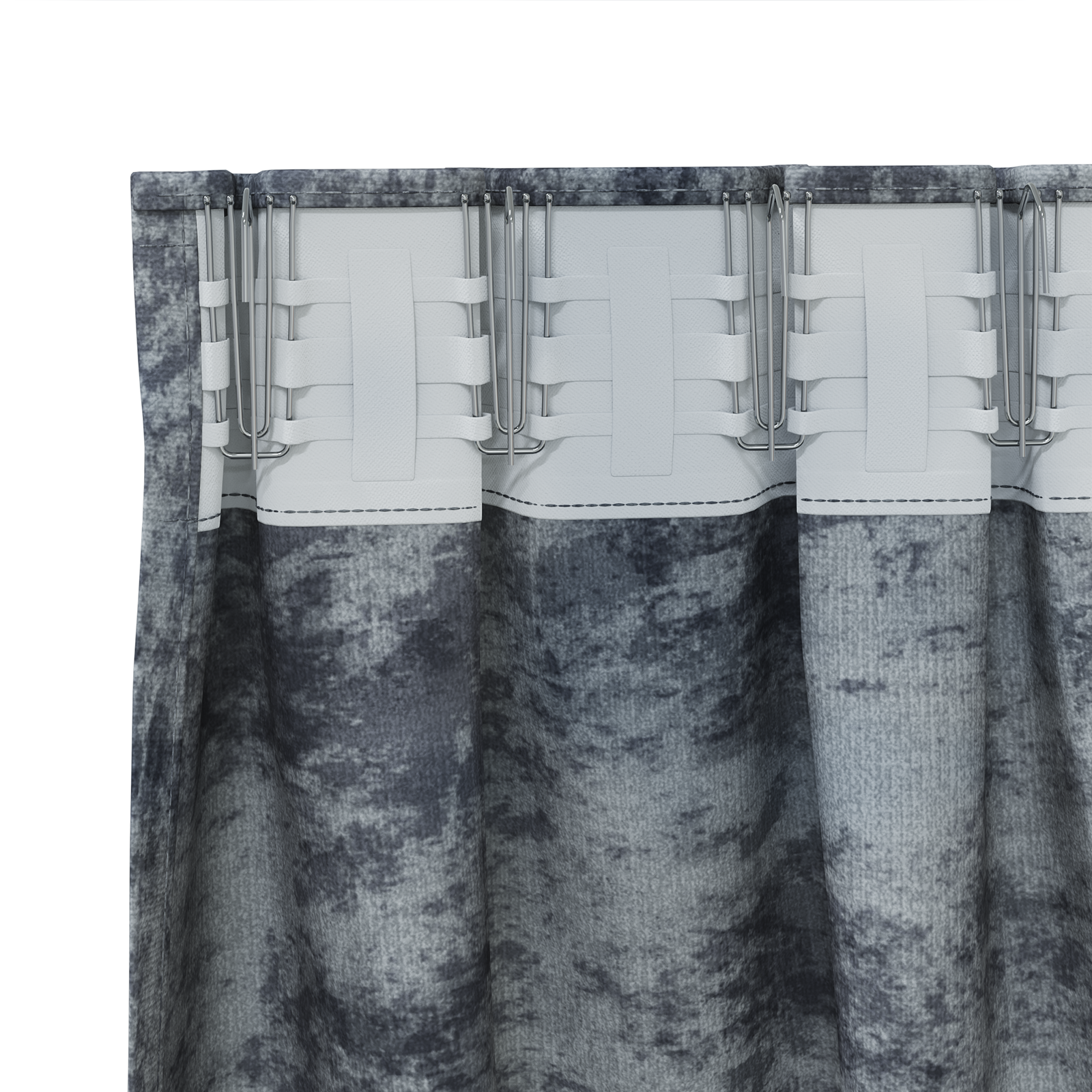 Velvet Curtains 2 pcs with Eyelets Silver Grey 260x140 cm - Image 4